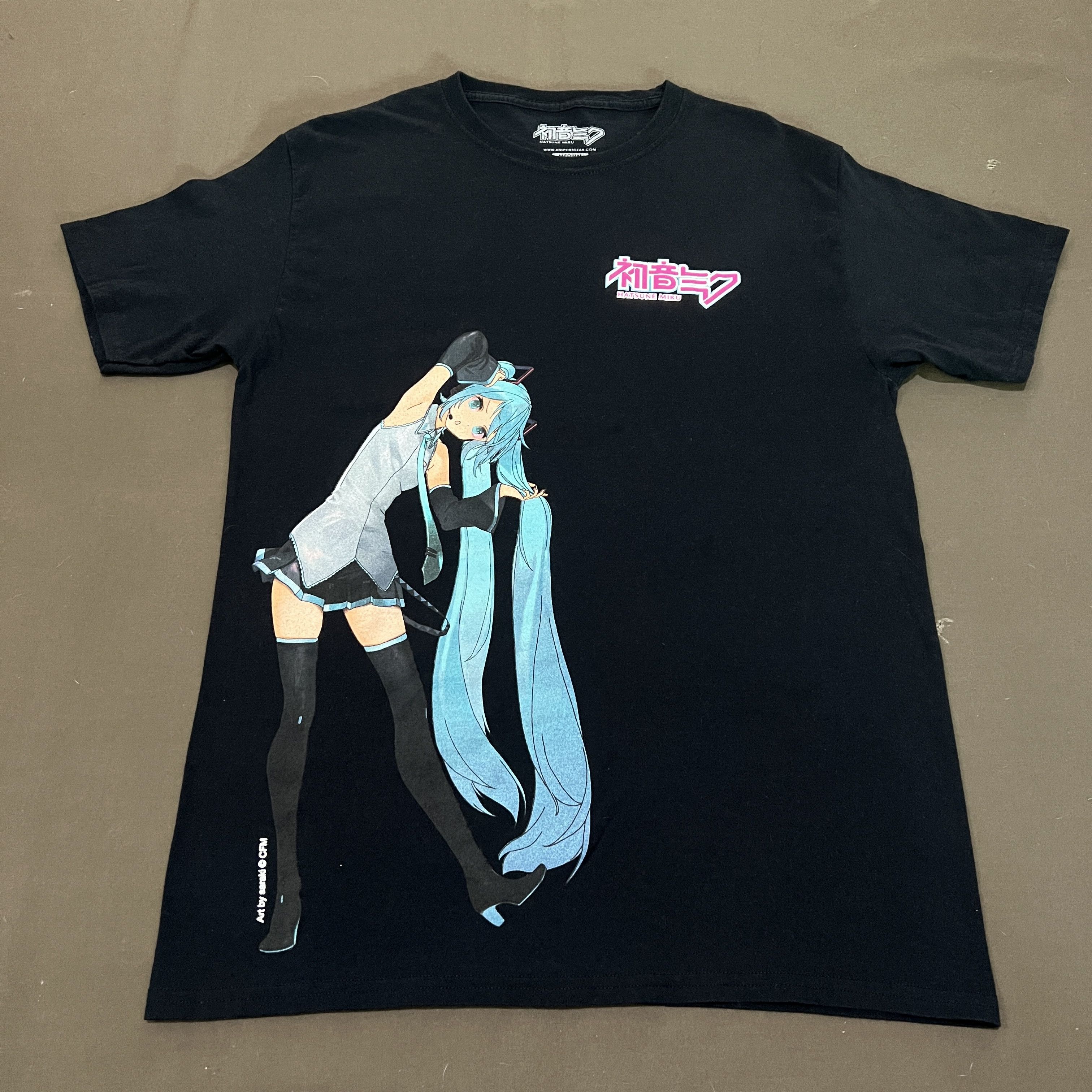 Anime Anime Hatsune Miku Project DIVA Vocaloid Software Promo Tee Size US M / EU 48-50 / 2 - 1 Thumbnail