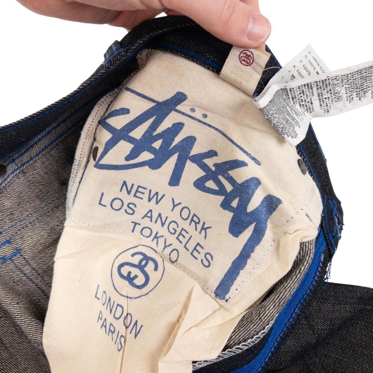 Stussy Vintage Stussy X Levi's Denim Jeans Size W33 Size US 33 - 6 Thumbnail