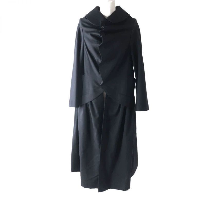 Comme des Garcons Comme Des Garcons Black Retro Design Long Jacket Size XL / US 12-14 / IT 48-50 - 1 Thumbnail