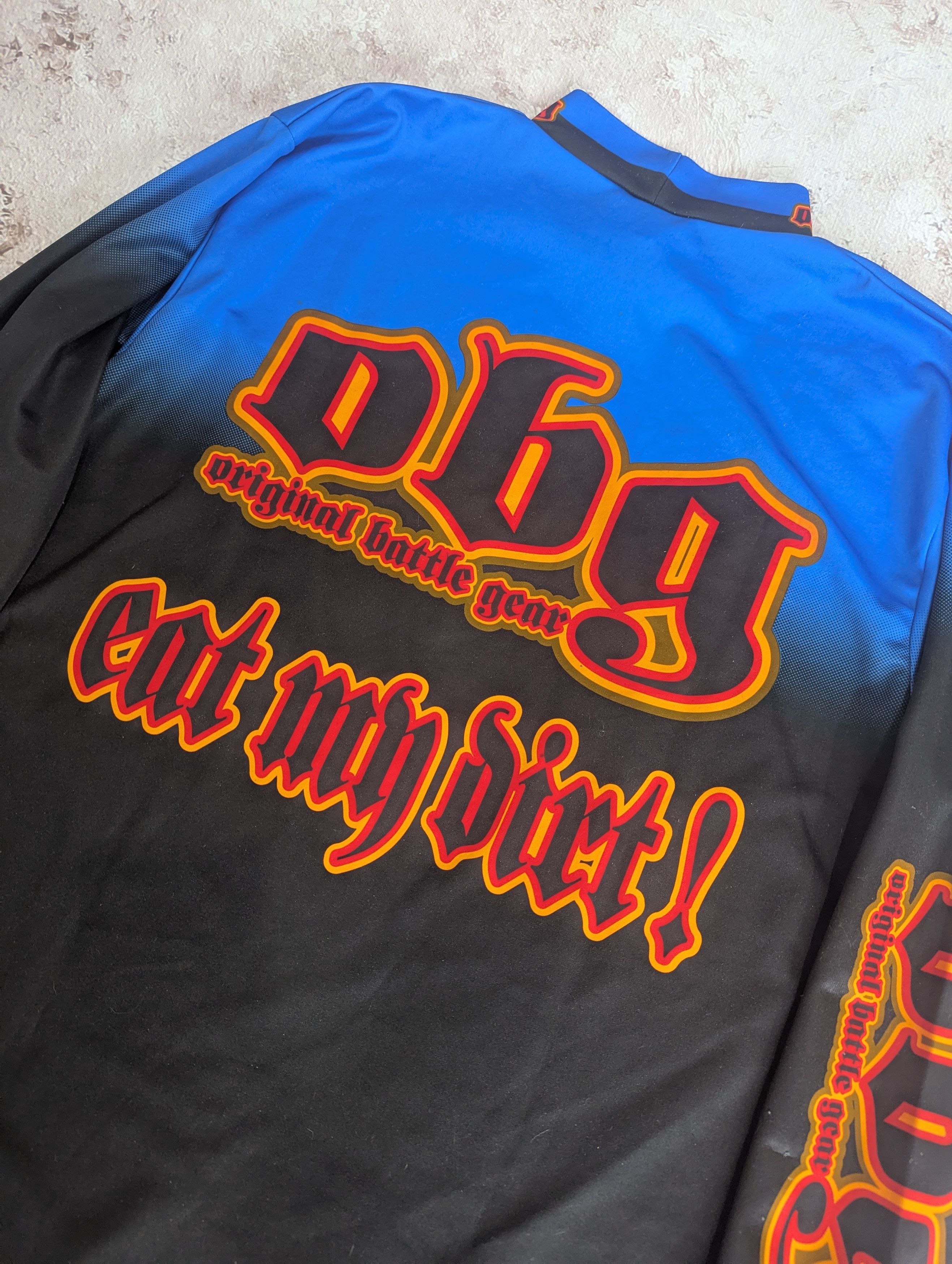 Thunderdome Battle Gear Rave Jersey Vintage 90s dirt rare Size US L / EU 52-54 / 3 - 10 Thumbnail