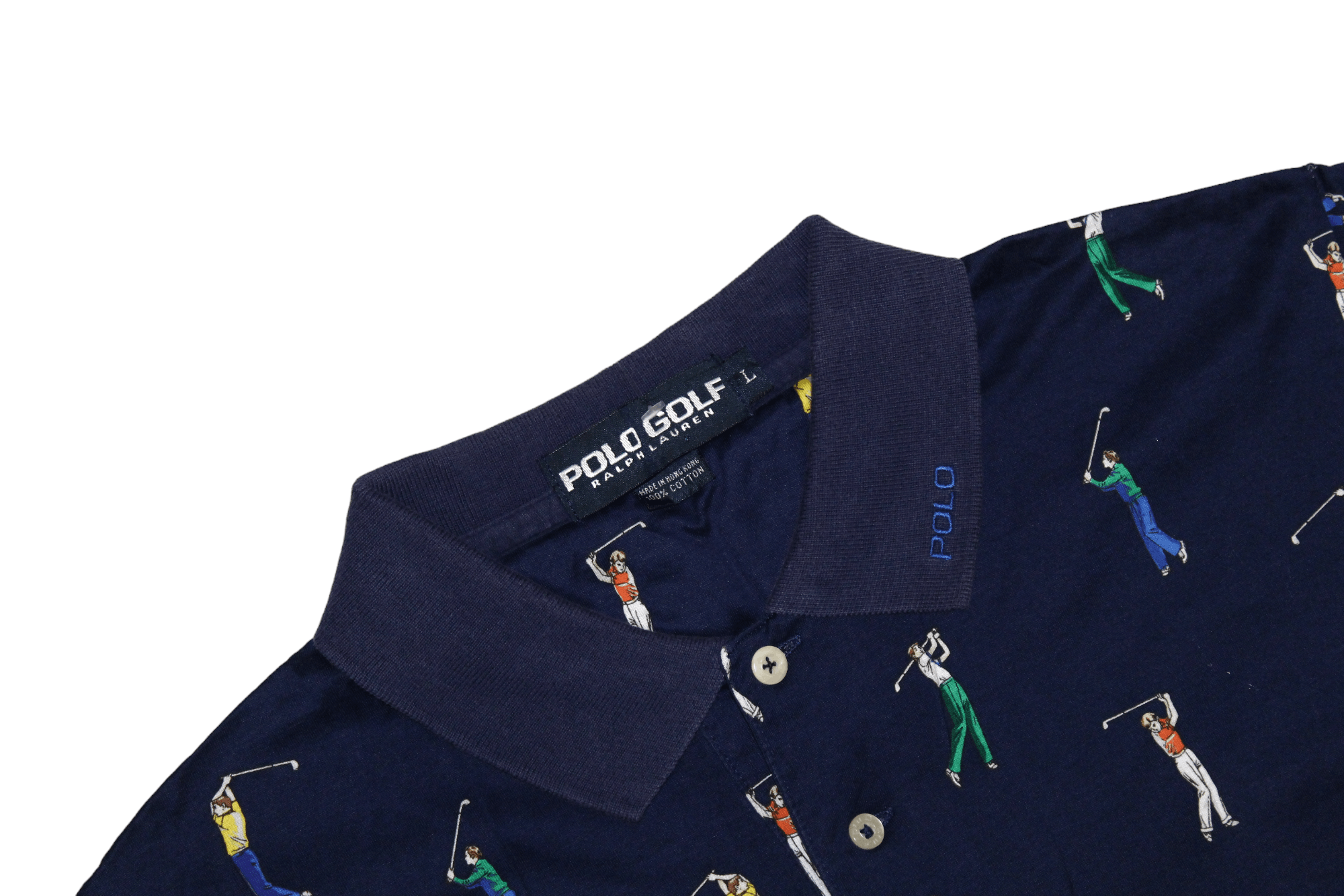 Japanese Brand RARE VTG Polo Golf Ralp Lauren Mercerised Cotton Polo Shirt Size US S / EU 44-46 / 1 - 3 Thumbnail