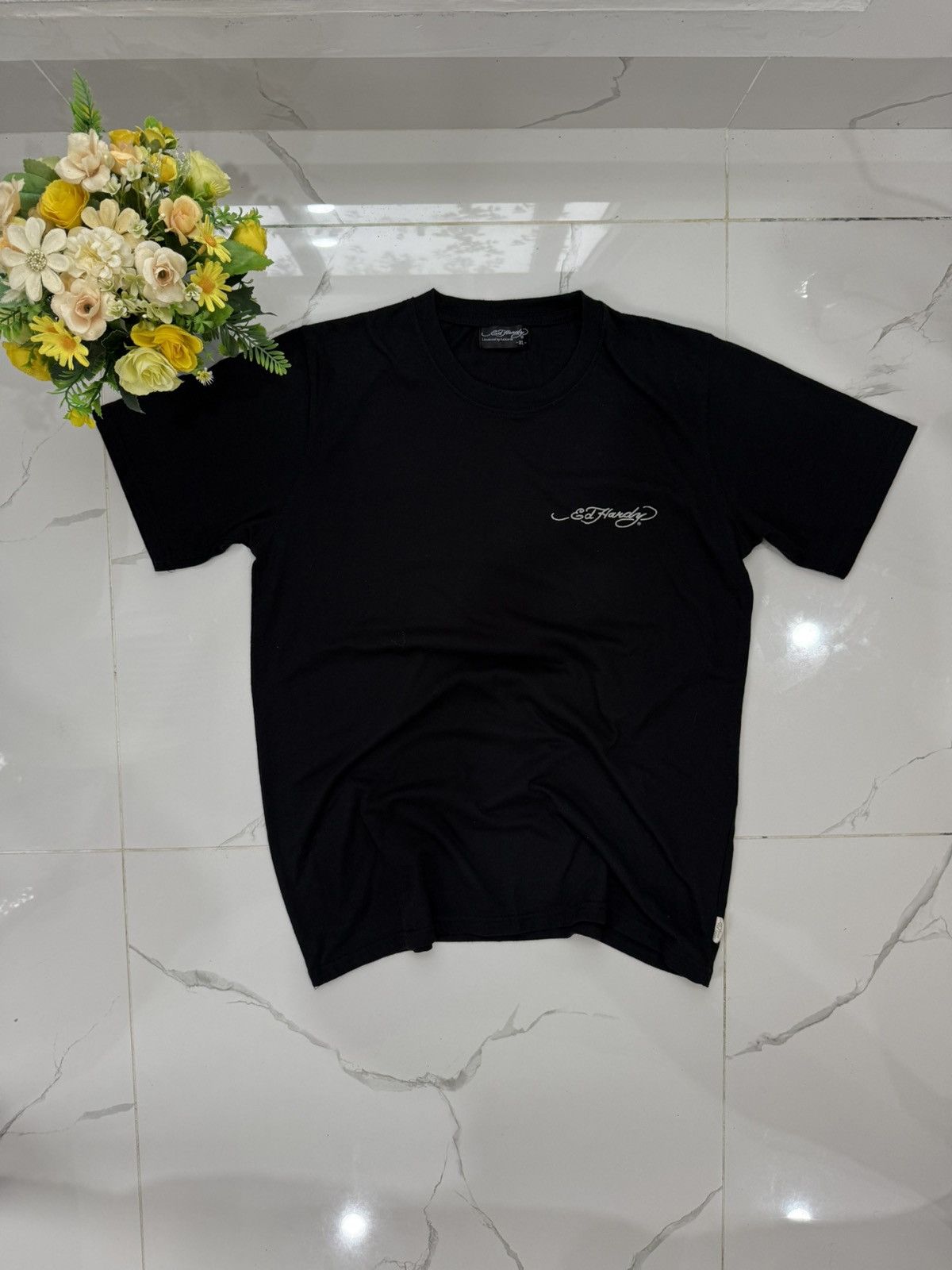 Ed Hardy 90’s ED HARDY RARE MULTI BIG BACK LOGO Y2K RETRO TEE TSHIRT Size US M / EU 48-50 / 2 - 2 Thumbnail