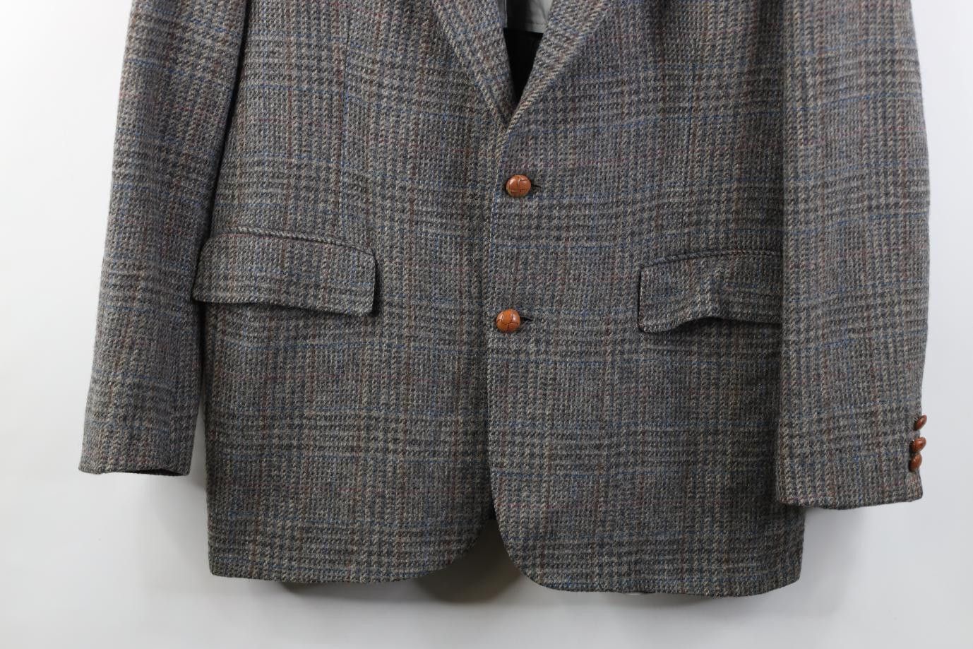 Vintage Vintage 70s Streetwear Suit Coat Blazer Jacket Plaid USA Size US XXL / EU 58 / 5 - 3 Thumbnail