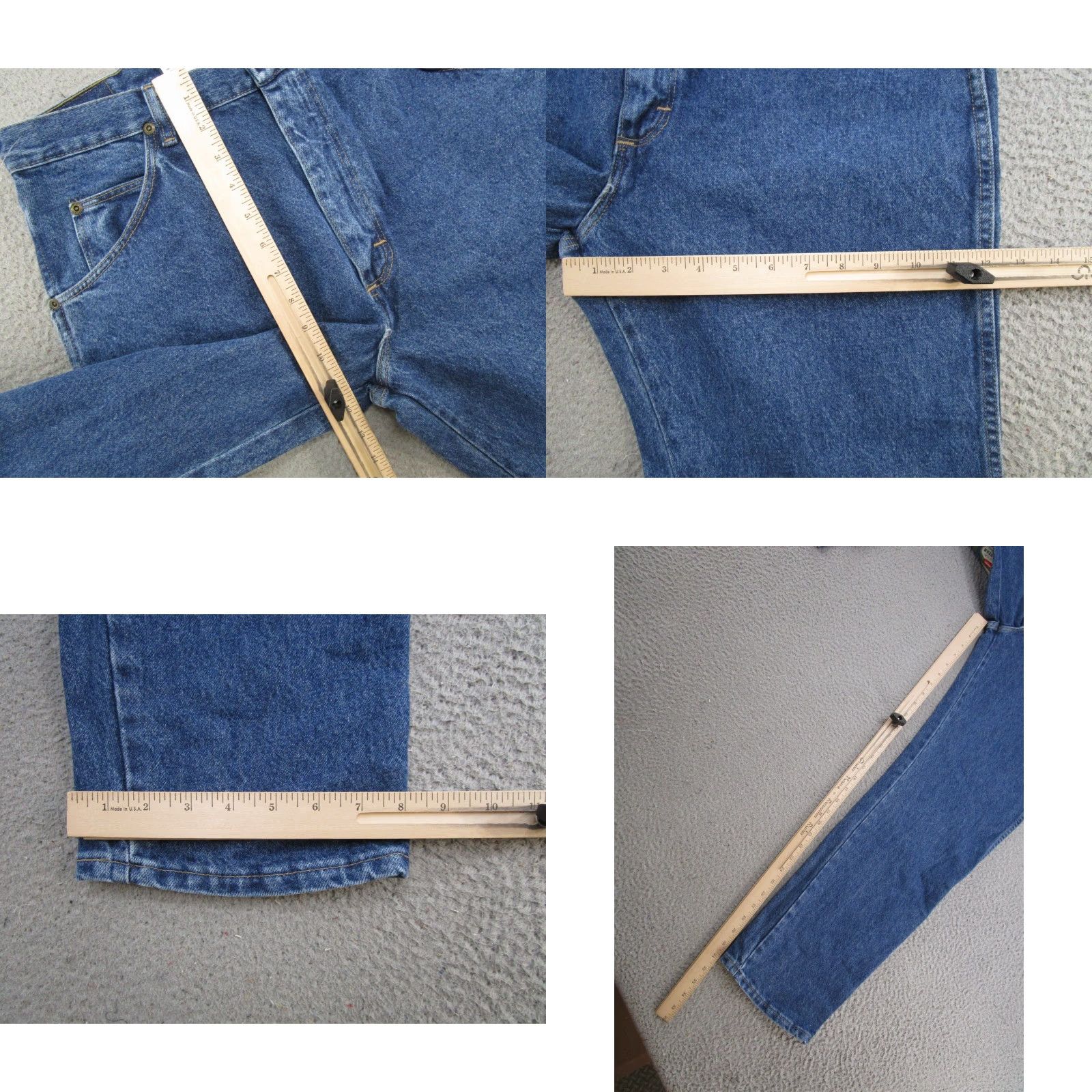 Wrangler Wrangler Jeans Regular Fit 5-Star Denim Blue 36x30 Midnight NEW With Tags Mens Store Five Star Premium Denim Stars Size US 36 / EU 52 - 8 Thumbnail