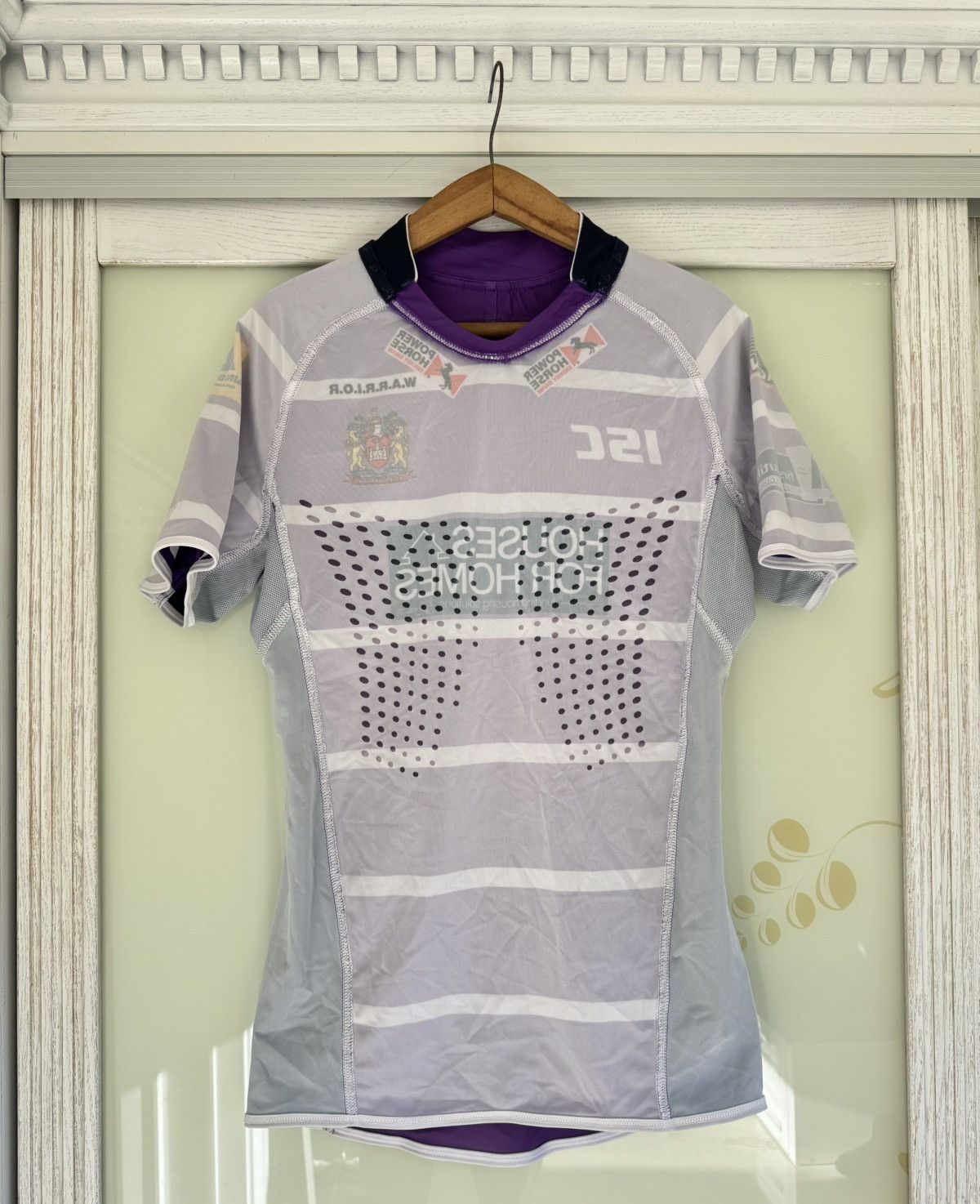 Vintage Josh Charnley #2 Wigan Warriors Match Worn 2014 Away Jersey Size US L / EU 52-54 / 3 - 8 Thumbnail