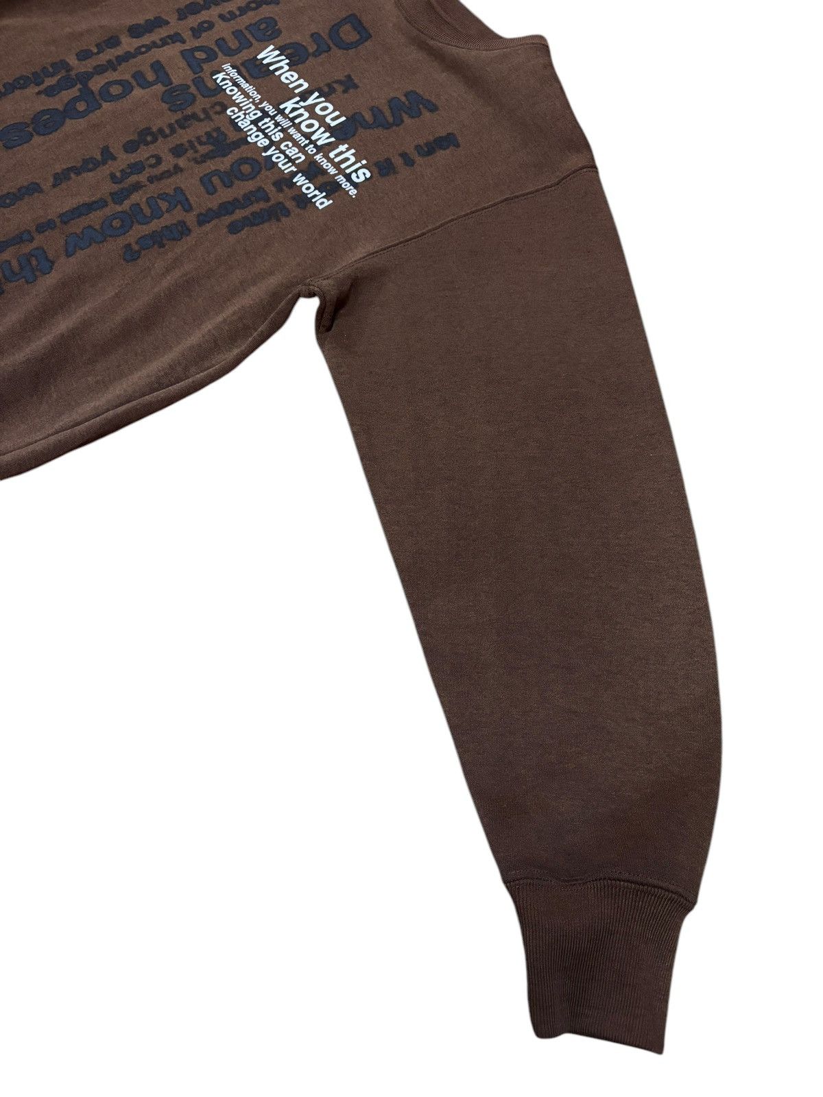 Japanese Brand × Vintage Vintage Bossy Hill Quotes Printed Sweatshirt Size US M / EU 48-50 / 2 - 8 Thumbnail
