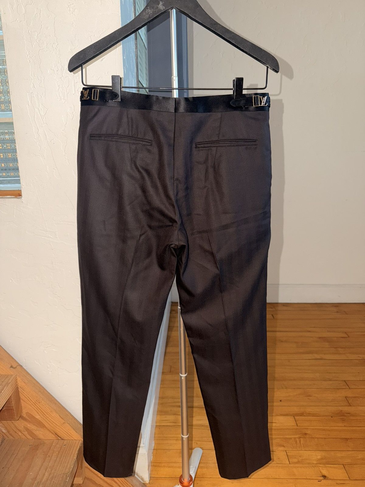 Louis Vuitton Louis Vuitton Single Breasted Chocolate Tuxedo Size 48R - 4 Thumbnail