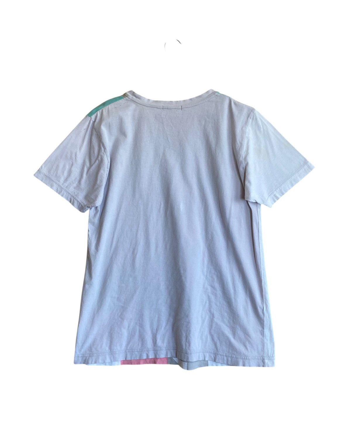 Issey Miyake Vintage Brand Issey Miyake Geometric Printed T-shirt 1990s Size US S / EU 44-46 / 1 - 2 Thumbnail