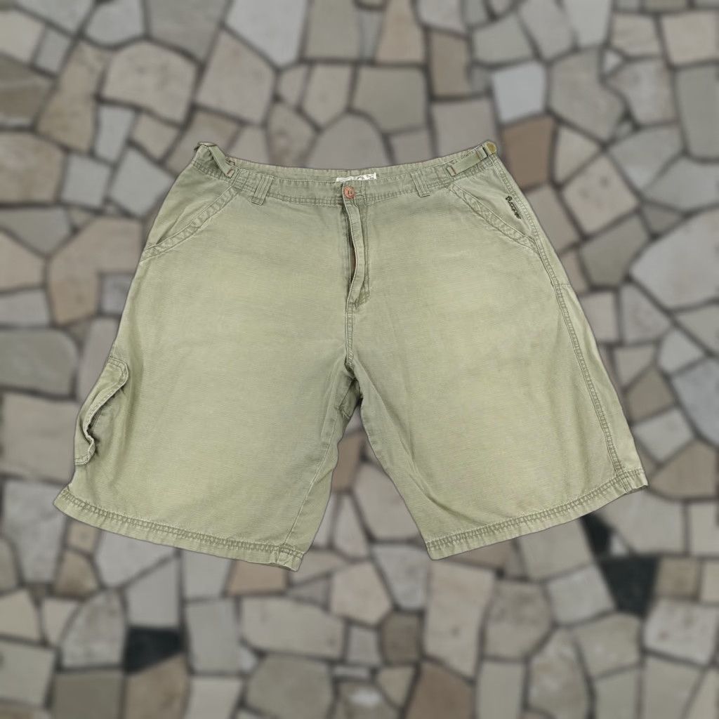 Billabong VINTAGE Billabong Cargo Shorts Men 38 Green Ripstop Casual Skate Baggy Y2K Size US 38 / EU 54 - 1 Thumbnail