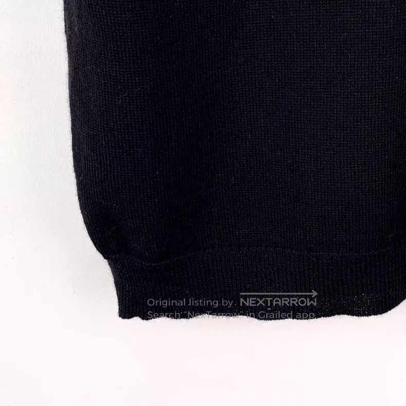 Gucci Gucci Black bow diamond wool round-neck short-sleeved swea Size XS / US 0-2 / IT 36-38 - 5 Thumbnail