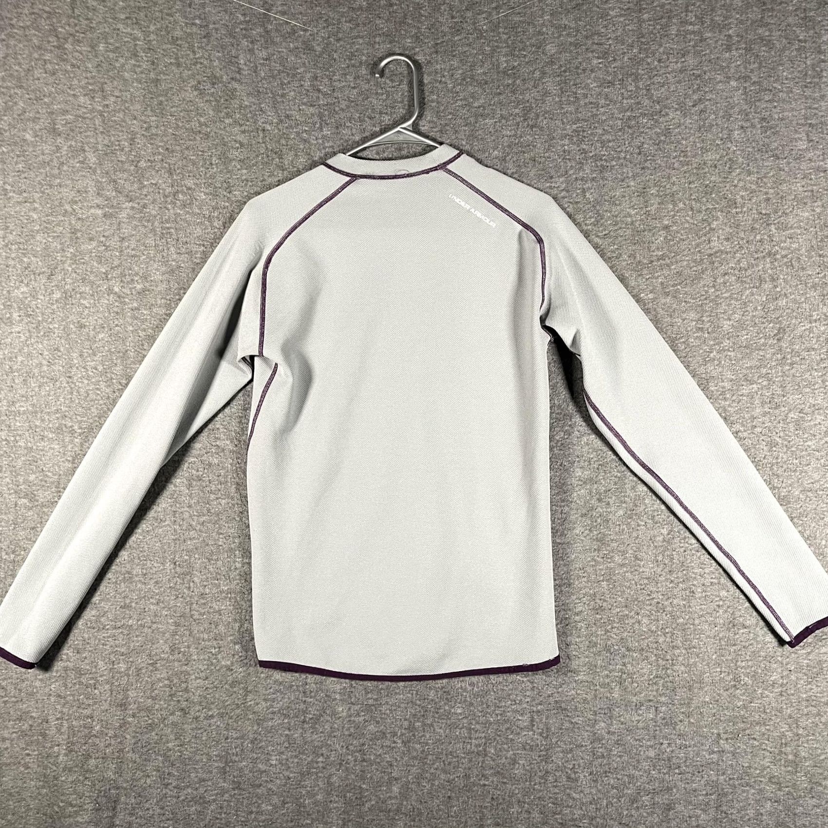 Under Armour Under Armour Shirt Mens S Purple Long Sleeve Reversible Performance Shirt Size US S / EU 44-46 / 1 - 5 Thumbnail