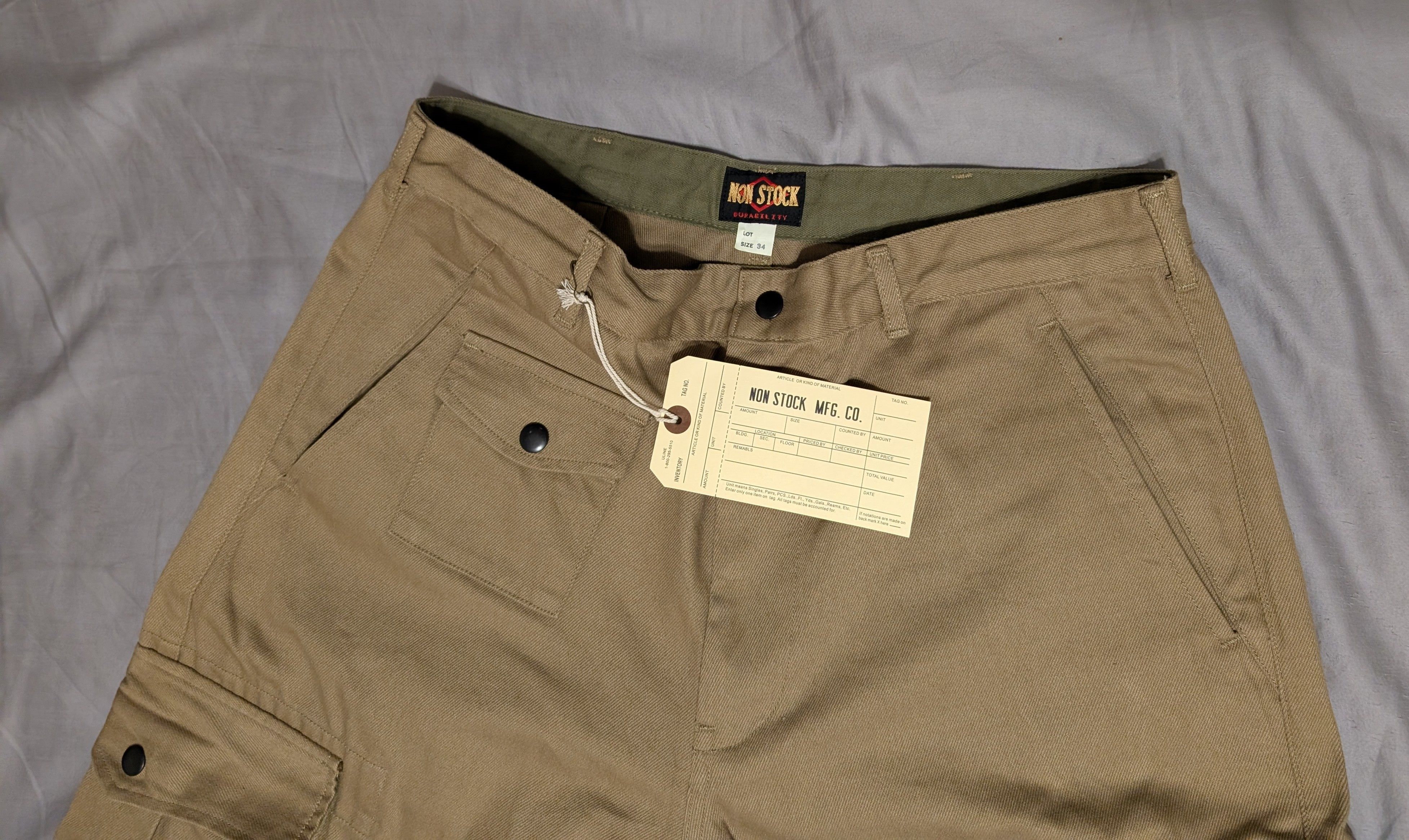 Bronson MFG. CO. Non stock 13 oz Cotton Twill Relaxed Fit Field Pants Size US 34 / EU 50 - 11 Thumbnail