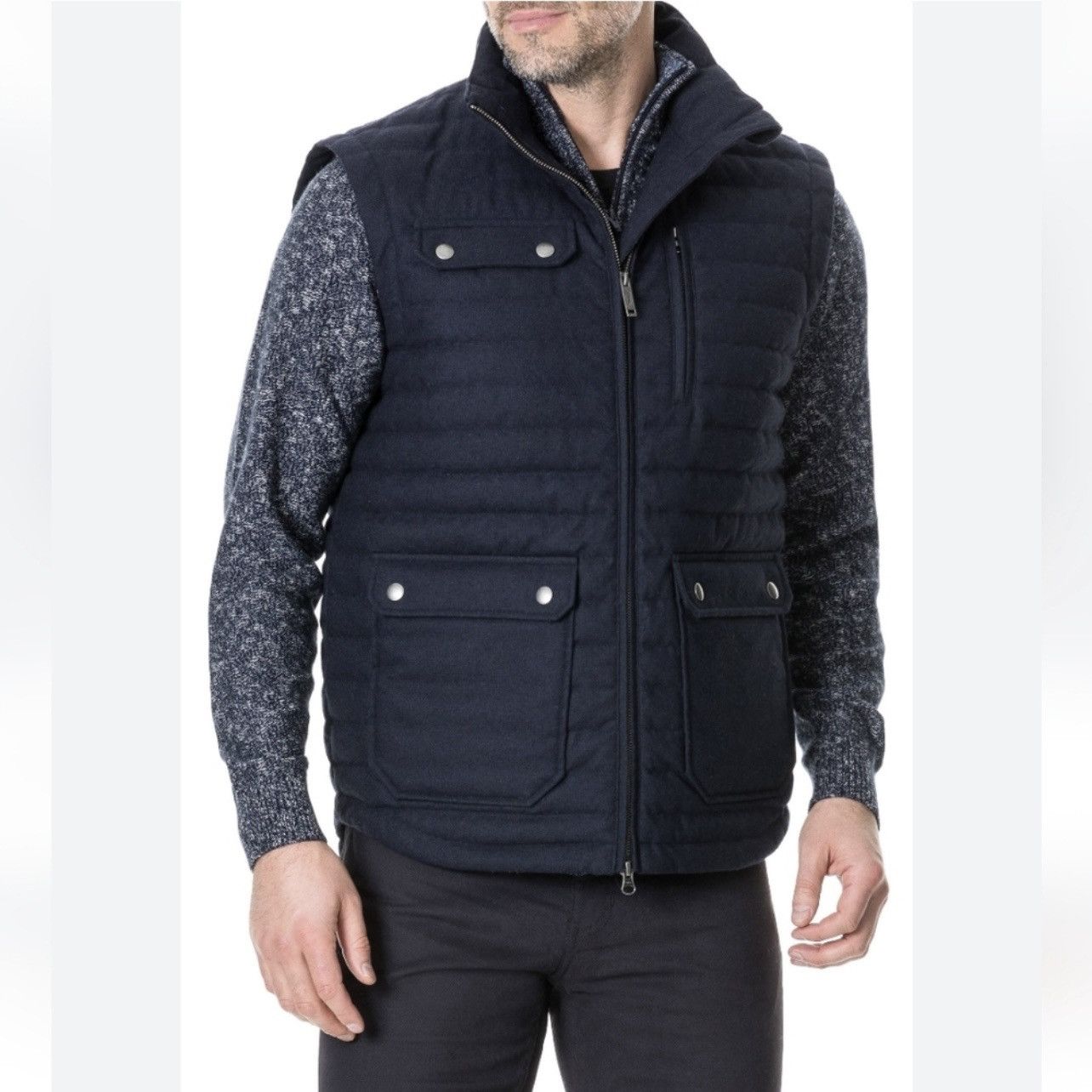 Rodd & Gunn Rodd and Gunn Vest Medium Navy Size US M / EU 48-50 / 2 - 3 Thumbnail