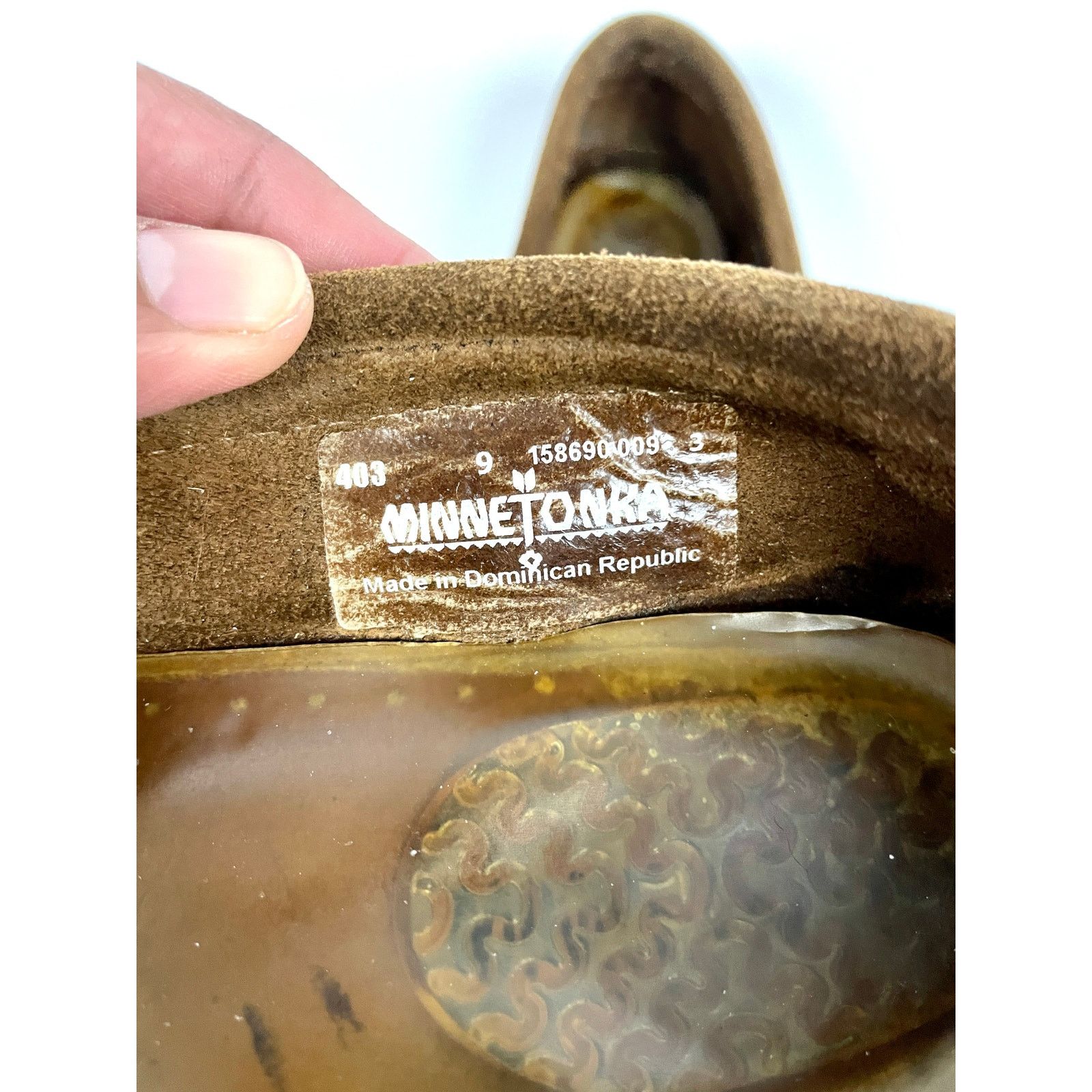 Minnetonka Minnetonka Suede Kilty Moccasins Sz 9 Women's Brown Leather Size US 9 / IT 39 - 4 Thumbnail