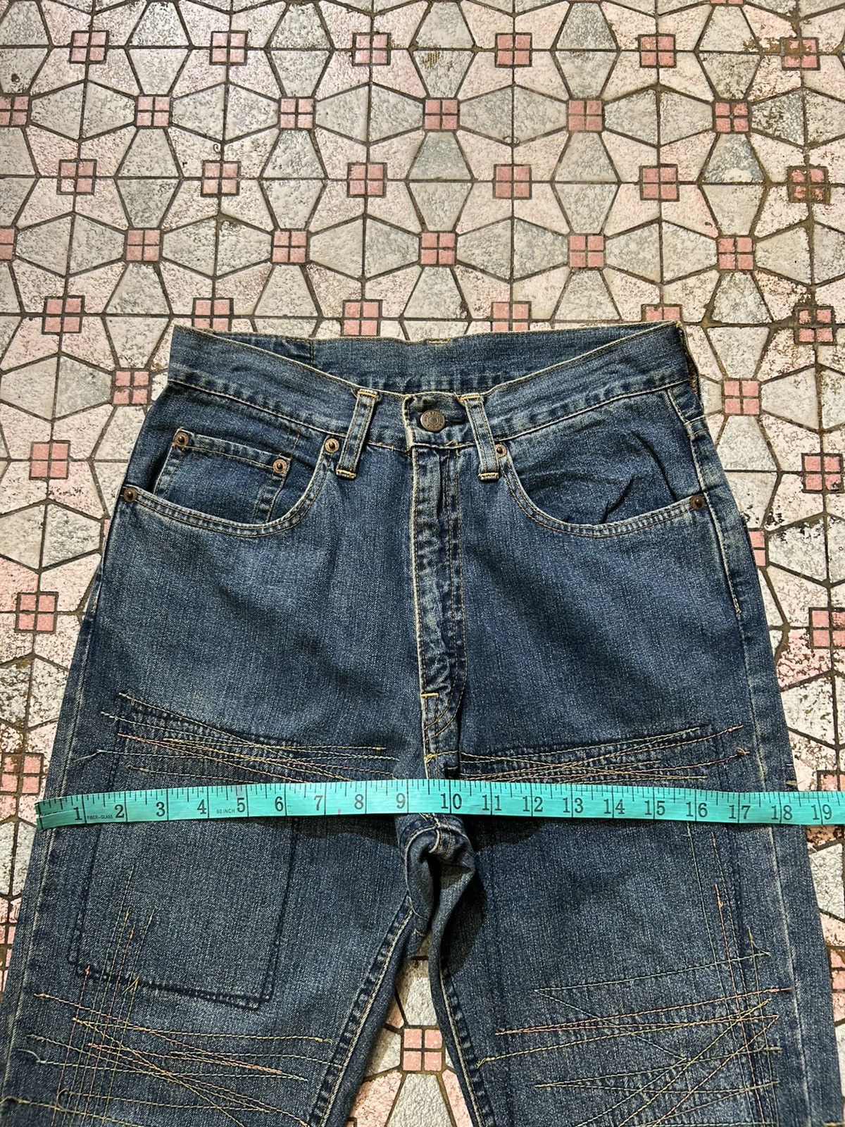 Hysteric Glamour Hysteric Glamour Patchwork Kinky Jeans Size US 27 - 16 Thumbnail