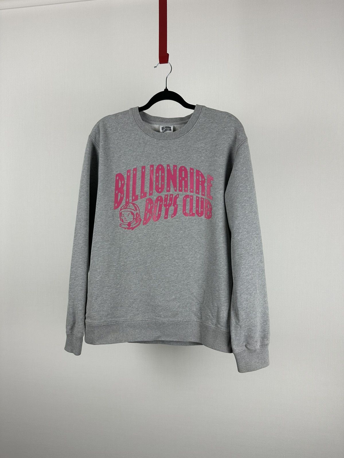Billionaire Boys Club Billionaire Boys Club Crewneck Sweatshirt Gray Pink Logo Size US L / EU 52-54 / 3 - 2 Thumbnail