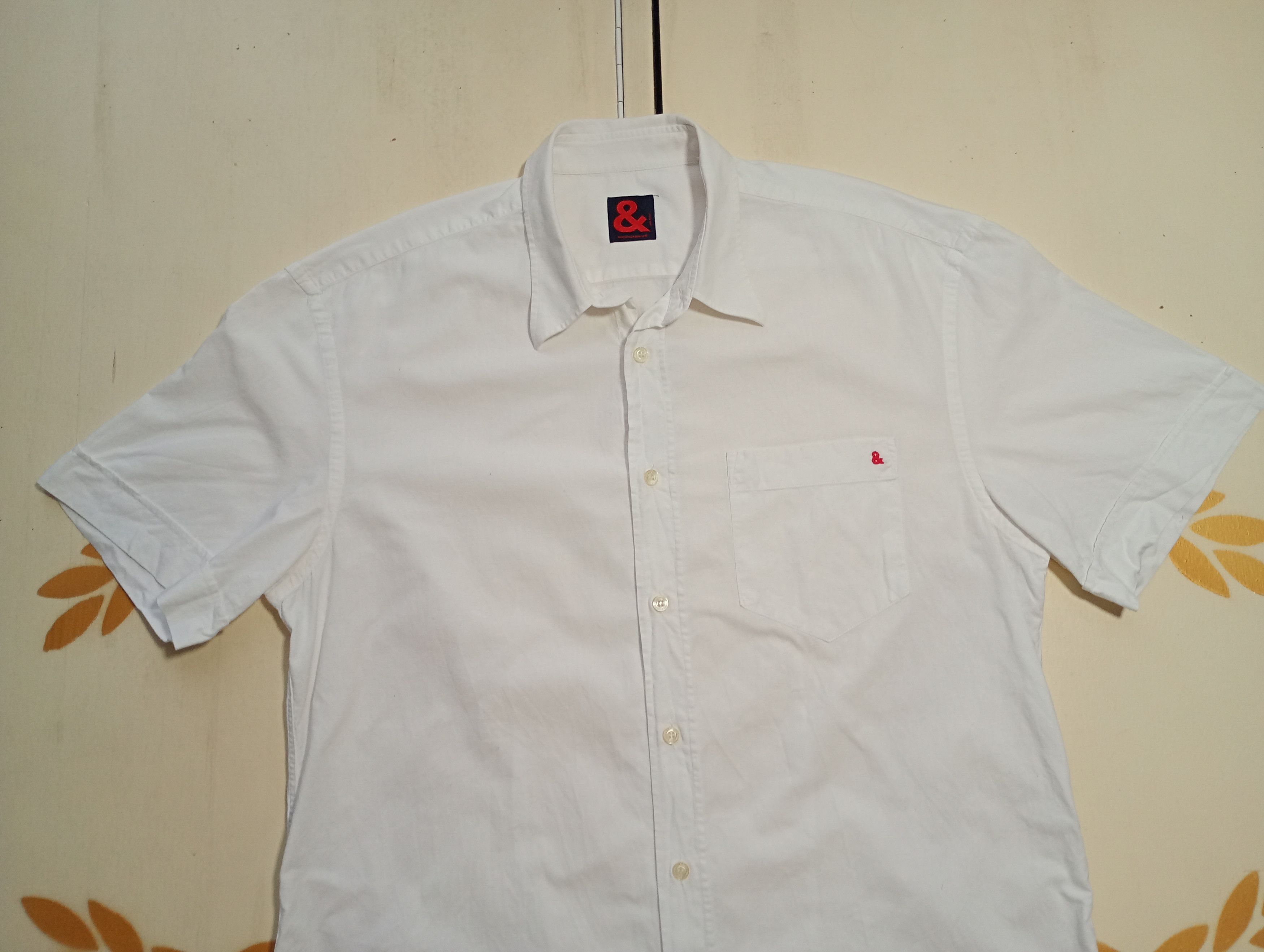 Designer × Dolce & Gabbana Dolce & Gabbana Short Sleeve White Shirt Vintage Size US L / EU 52-54 / 3 - 3 Thumbnail