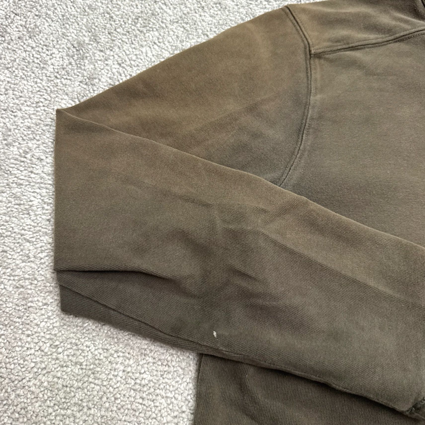 J.Crew J.Crew Sweatshirt Shirt Mens Small 1/4 Zip Green Cotton Mock Neck Outdoor Casual 90s? Size US S / EU 44-46 / 1 - 4 Thumbnail