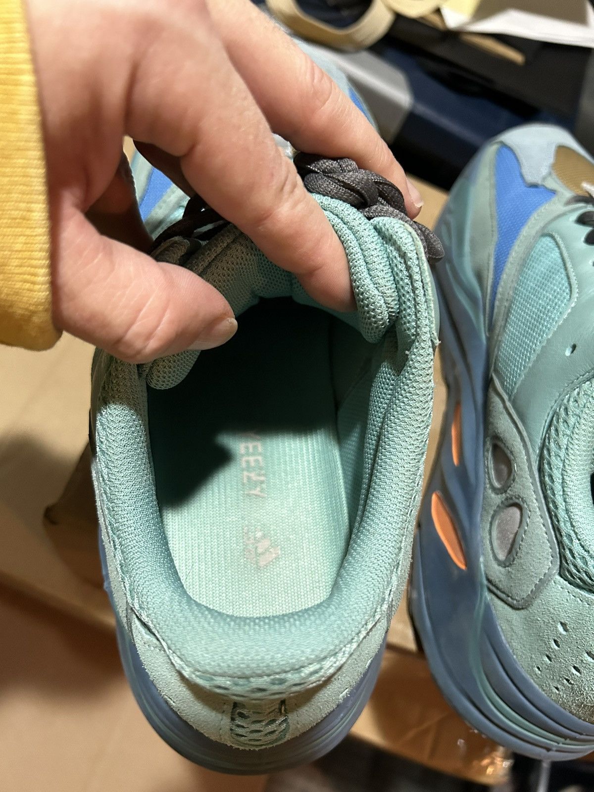 Adidas × Yeezy Yeezy 700 Faded Azure Size US 11.5 / EU 44-45 - 8 Thumbnail