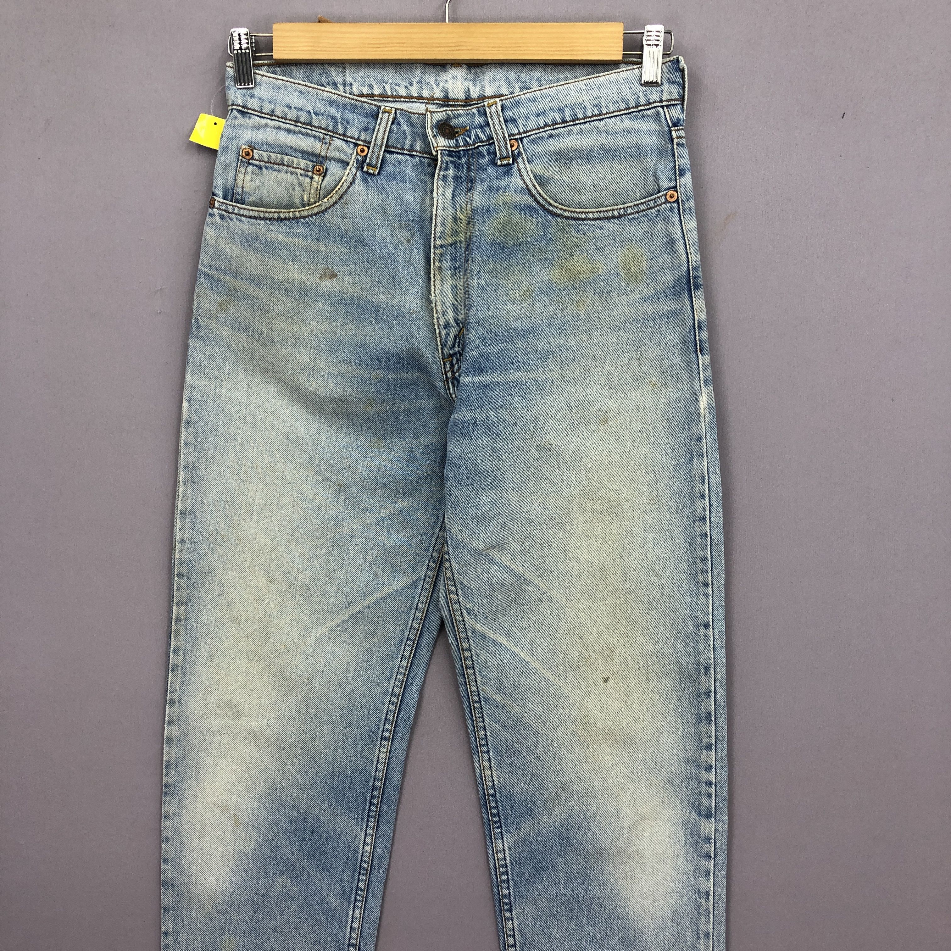 Levi's Vintage Levis Sun Faded Light Wash Jeans Denim BS45674 Size US 30 / EU 46 - 4 Thumbnail