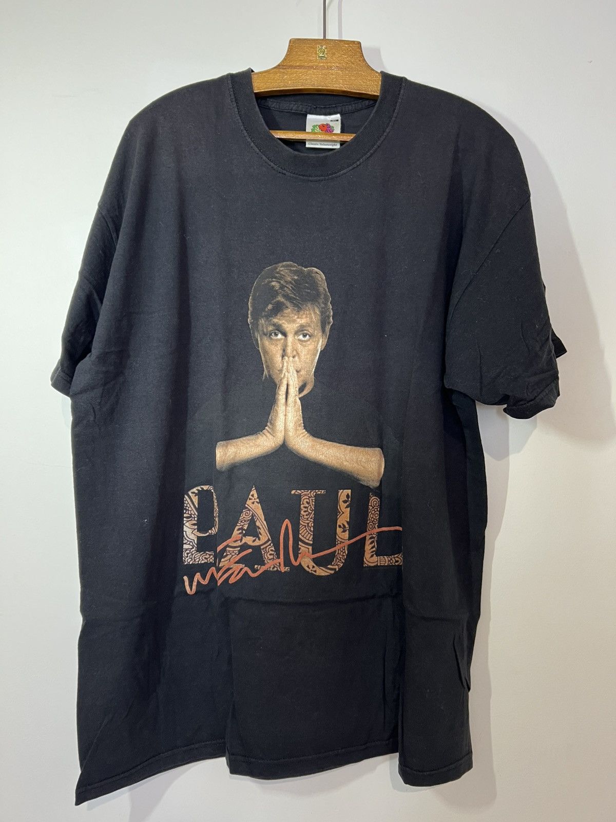 Band Tees Paul Mc Cartney tour shirt vintage 00s Size US XL / EU 56 / 4 - 1 Thumbnail