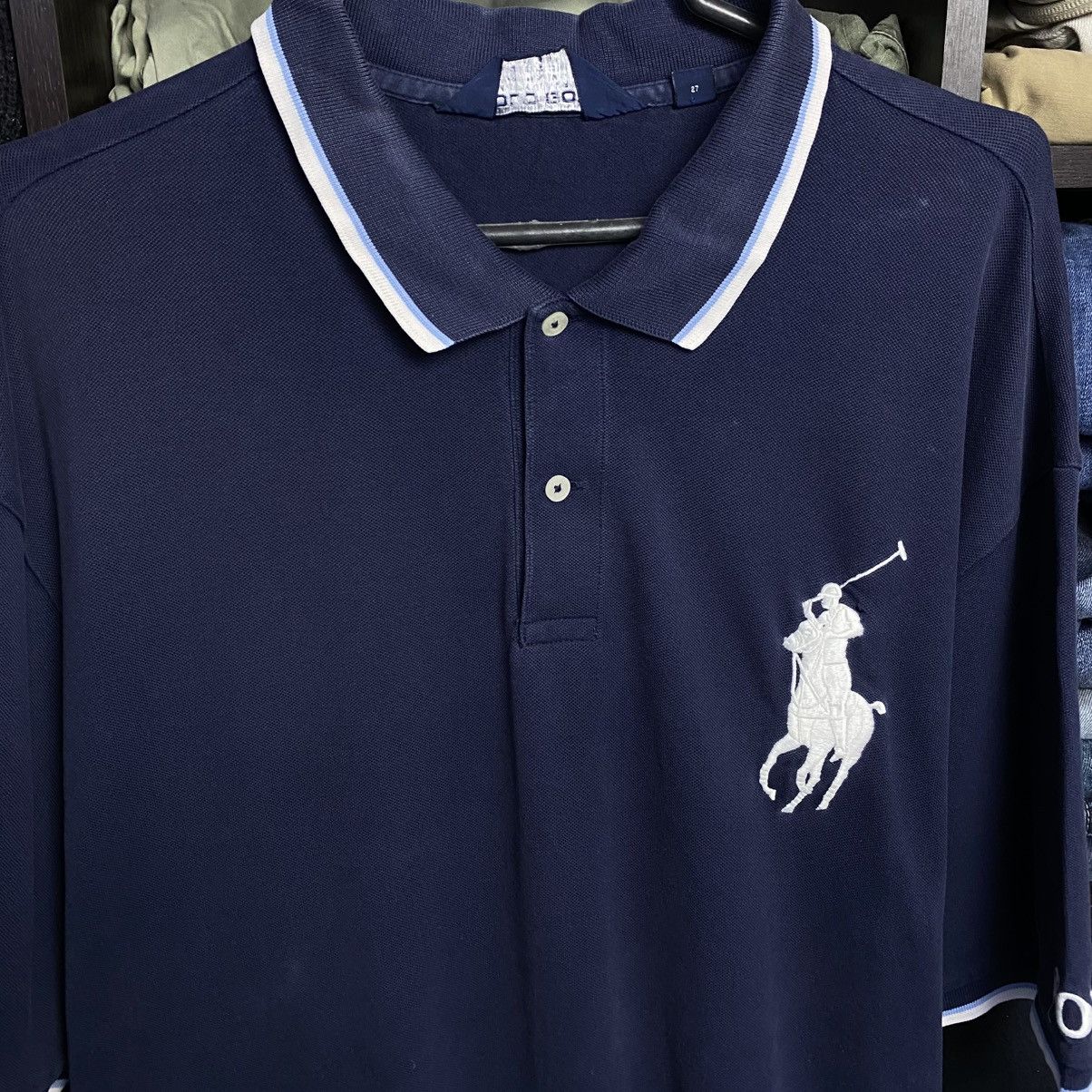 Polo Ralph Lauren Vintage Polo Ralph Lauren Big Pony Golf y2k opium polo Size US XXL / EU 58 / 5 - 2 Thumbnail