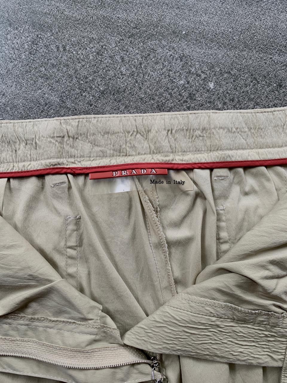 Prada FREE TAX! 2000s Red Tab Easy Pants Size US 30 / EU 46 - 11 Thumbnail