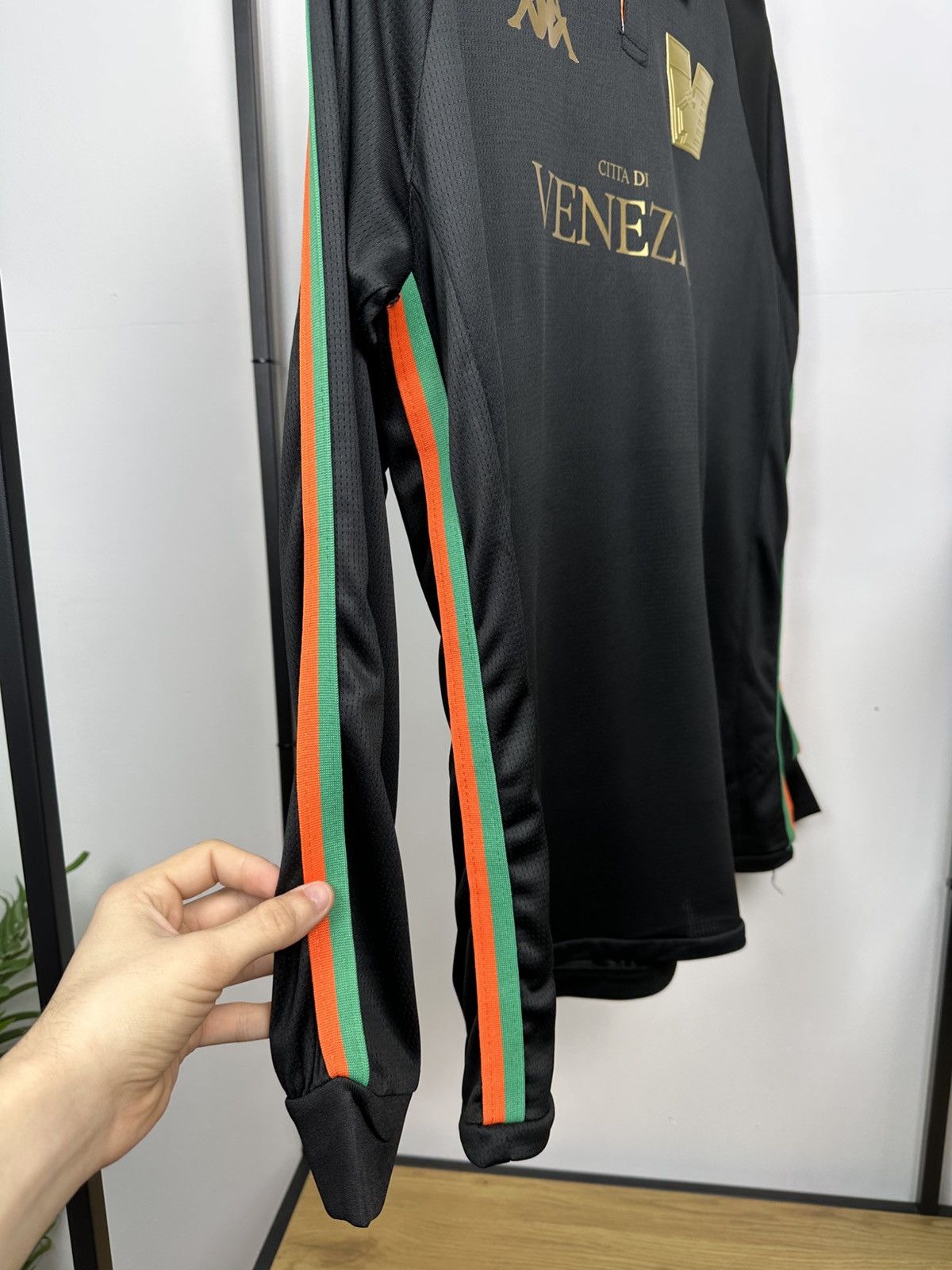 Kappa Venezia FC Home Jersey Bloke Core Long Sleeve Polo Men’s L Size US L / EU 52-54 / 3 - 6 Thumbnail