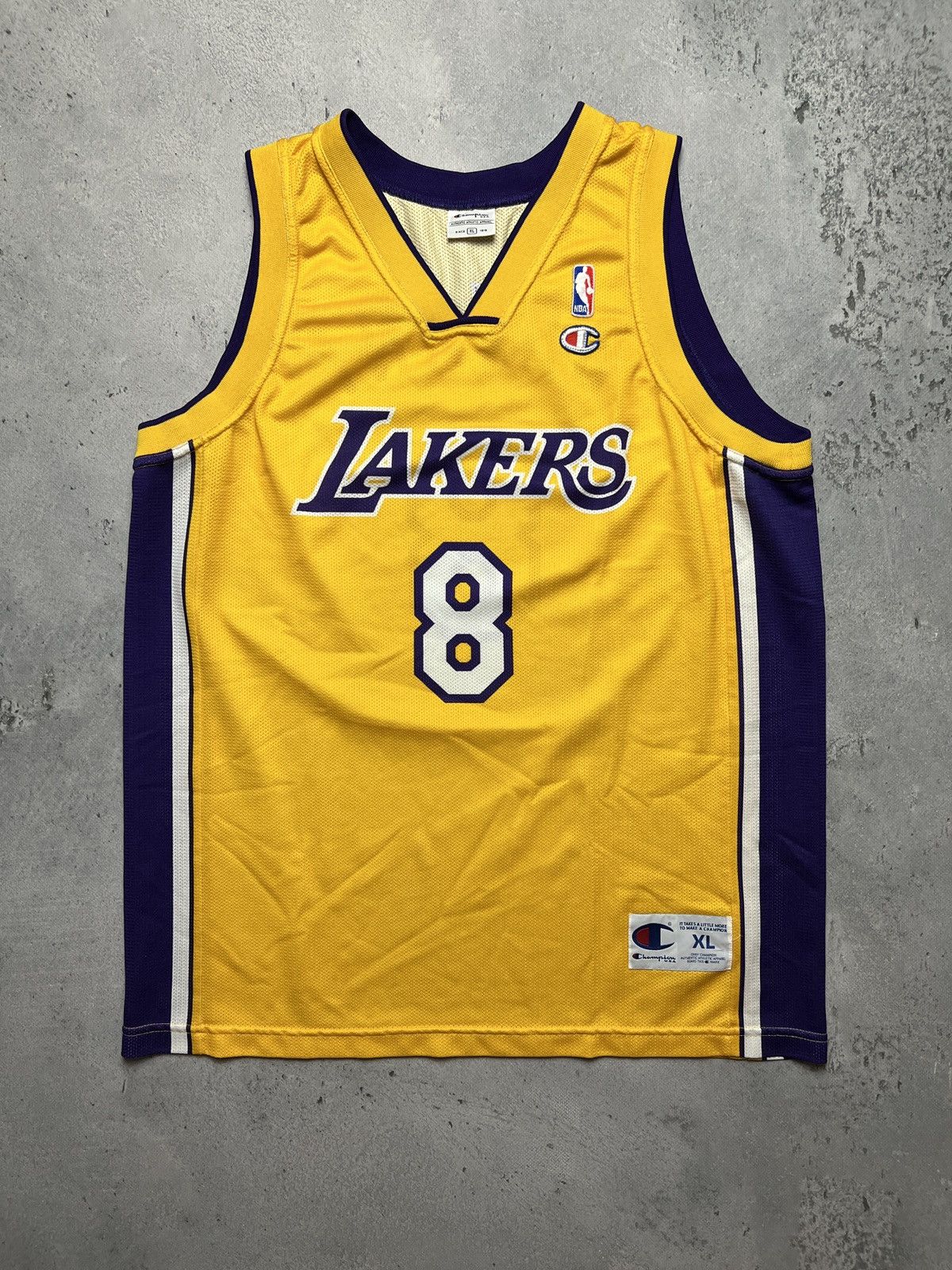 NBA Lakers Kobe Bryant ユニフォーム champion Kobe Bryant #8 Champion Los Angeles Lakers NBA Basketball