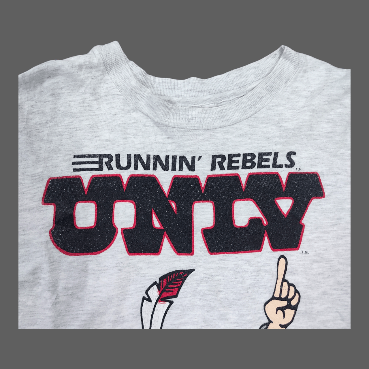 Vintage Vintage UNLV Runnin Rebels NCCA College T-shirt Size US L / EU 52-54 / 3 - 5 Thumbnail