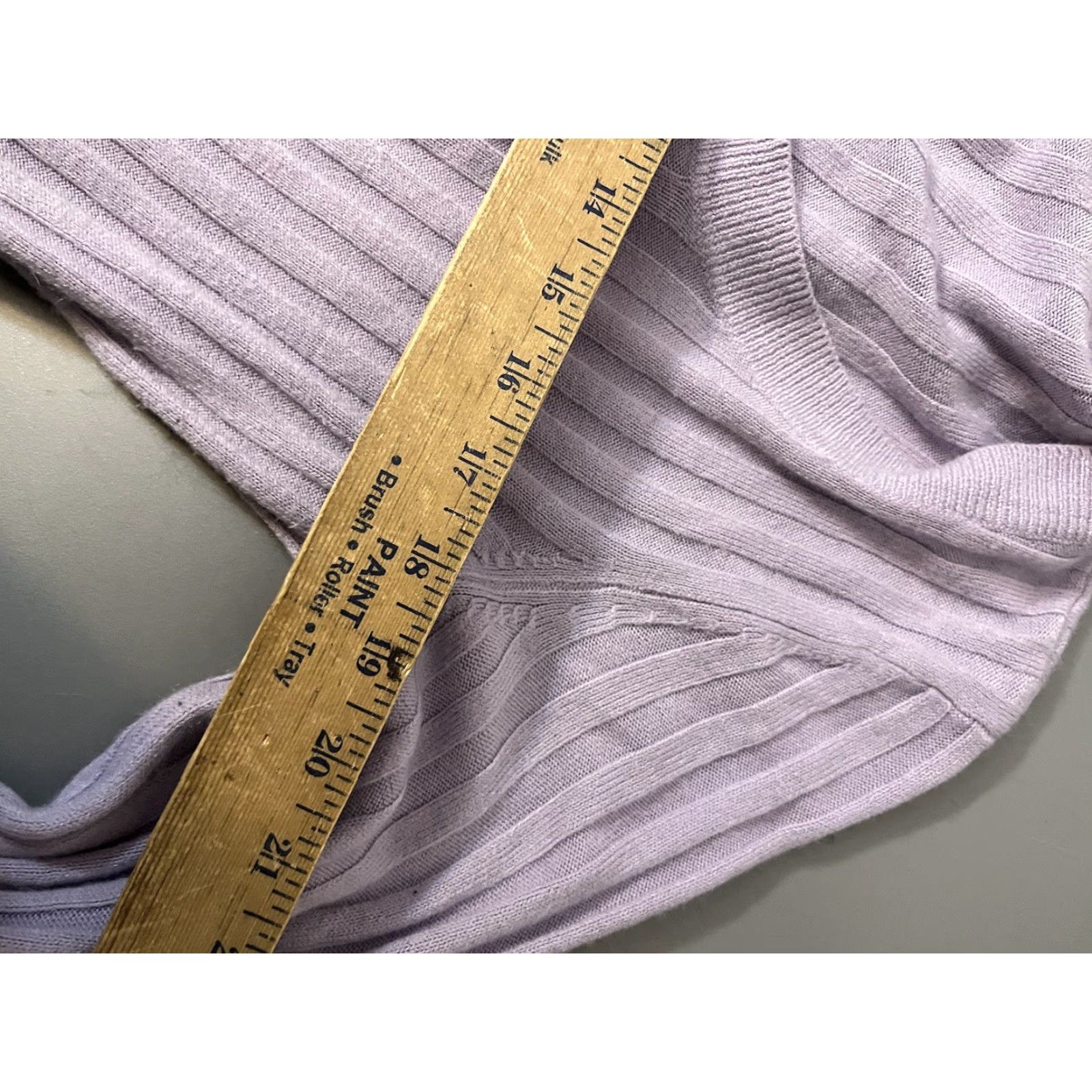 Vintage New York & Company Hooded Purple Long Sleeve Sweater L Womens Knit Acrylic Shirt Pullover Fall Winter Size L / US 10 / IT 46 - 5 Thumbnail