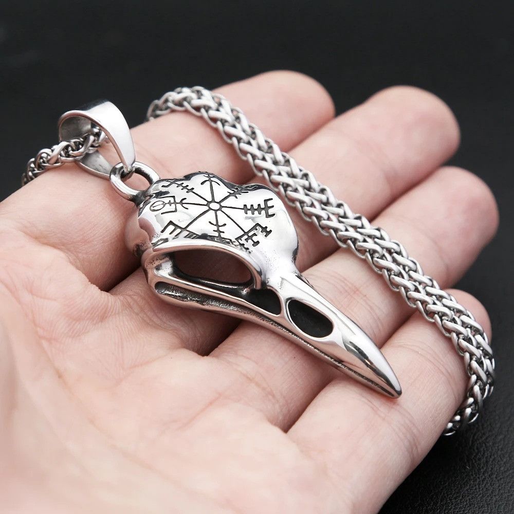 Other Crow Head Pendant Necklace Size ONE SIZE - 1 Thumbnail