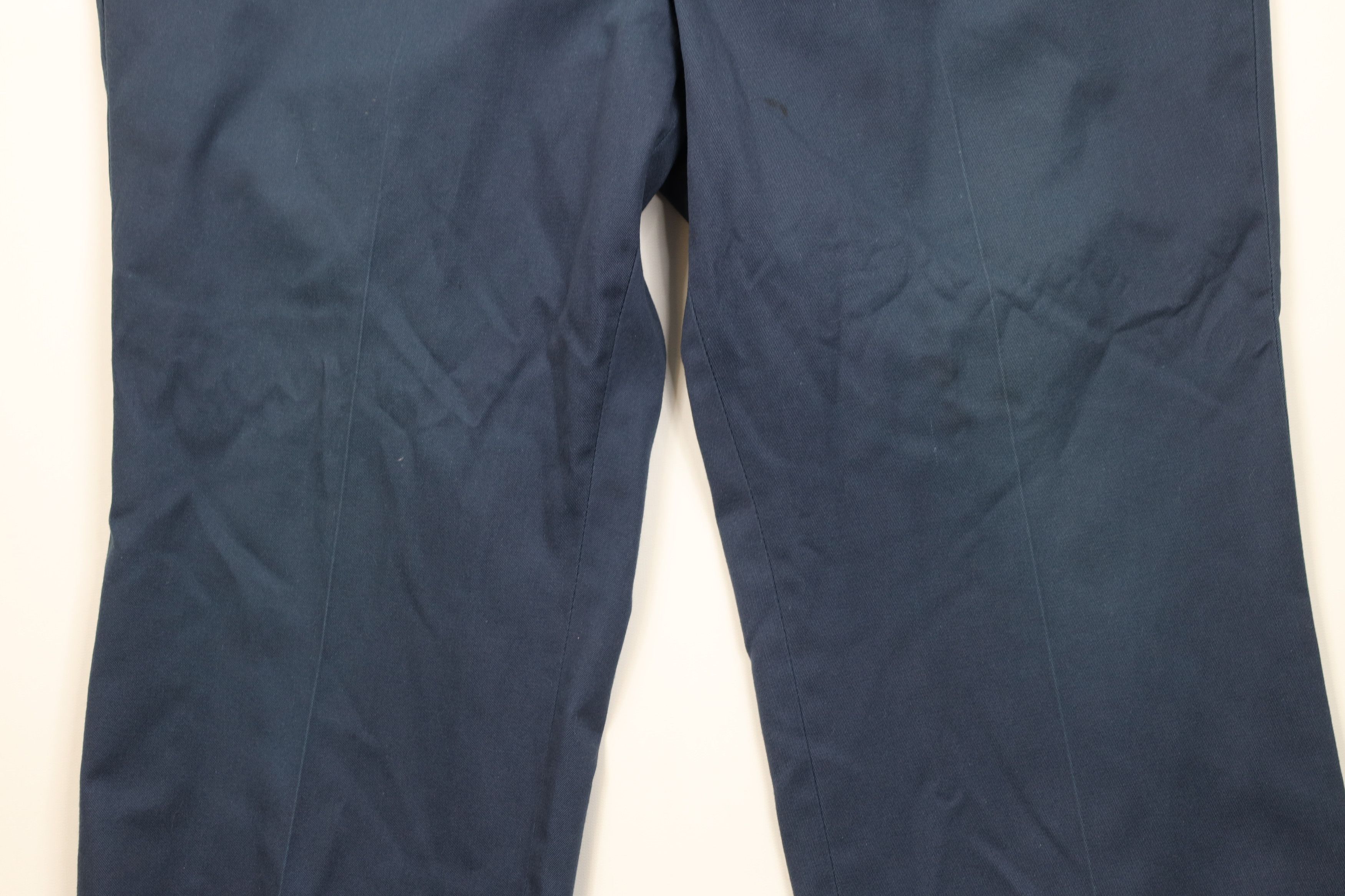 Big Mac Vintage 70s Big Mac Workwear Wide Leg Chino Pants Blue USA Size US 36 / EU 52 - 3 Thumbnail