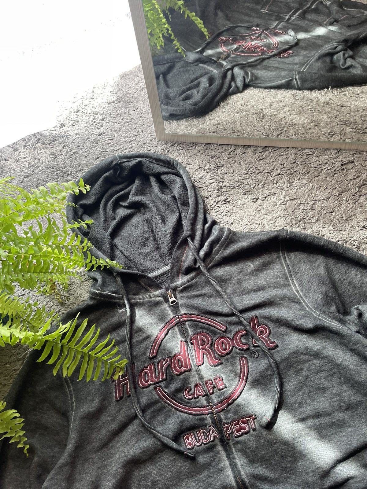 Hard Rock Cafe × Vintage Hard Rock Cafe Zip-Hoodie Streetwear Big Logo Rare Size US S / EU 44-46 / 1 - 6 Thumbnail