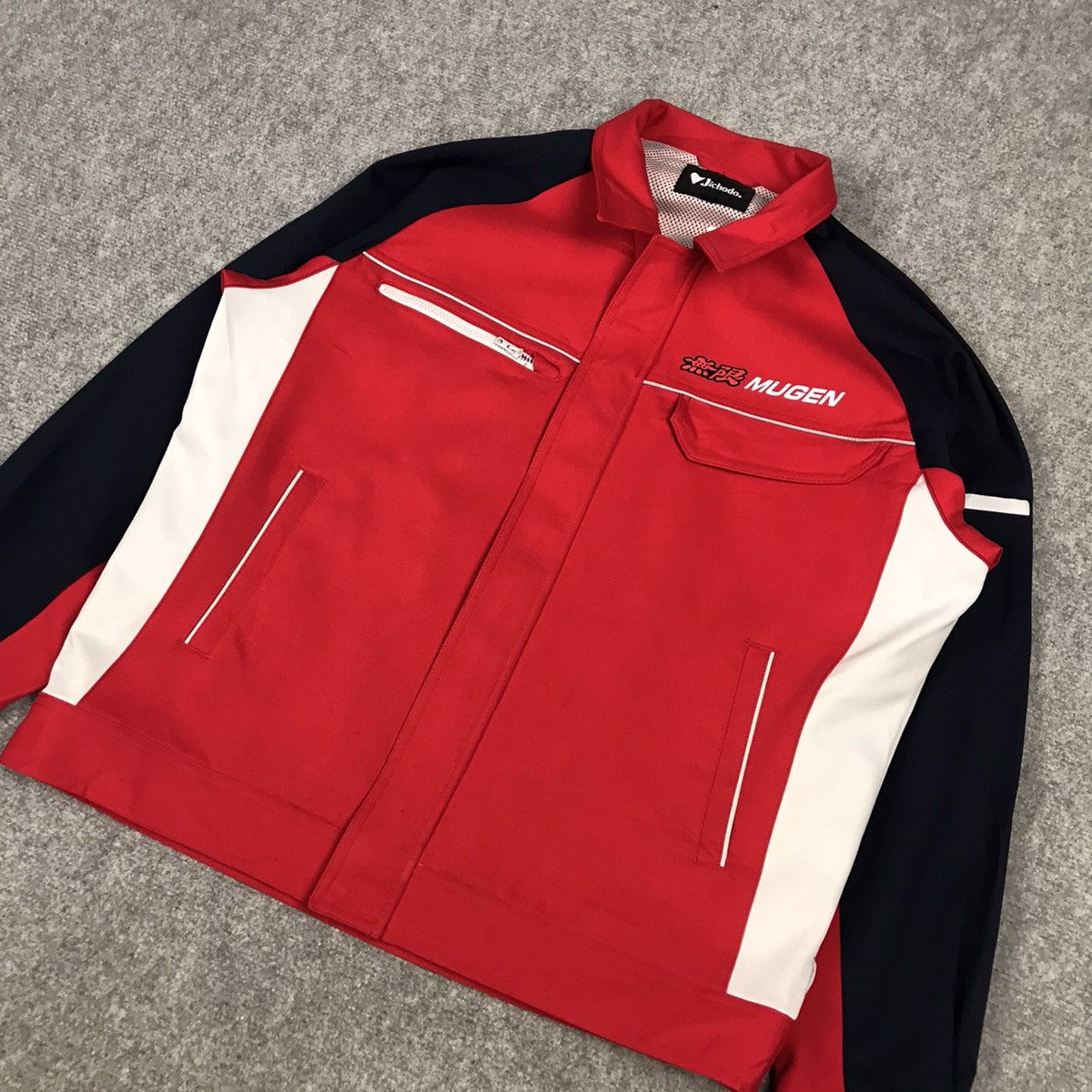 Honda × Japanese Brand HONDA MUGEN RACING JAPAN TEAM CUSTOM WORK JACKET Size US L / EU 52-54 / 3 - 6 Thumbnail