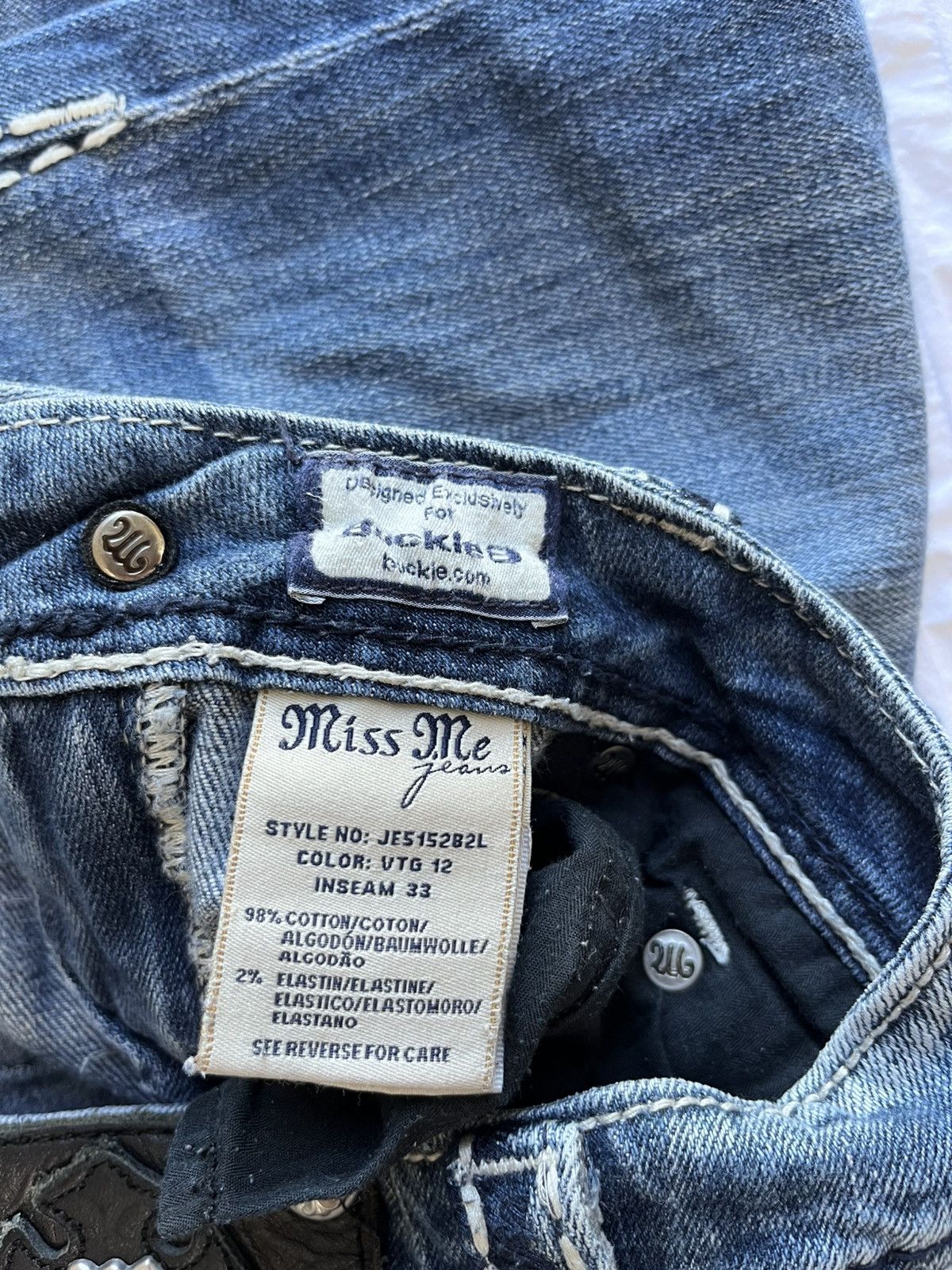 Miss Me Miss Me Bootcut Jeans Size 29" - 5 Thumbnail