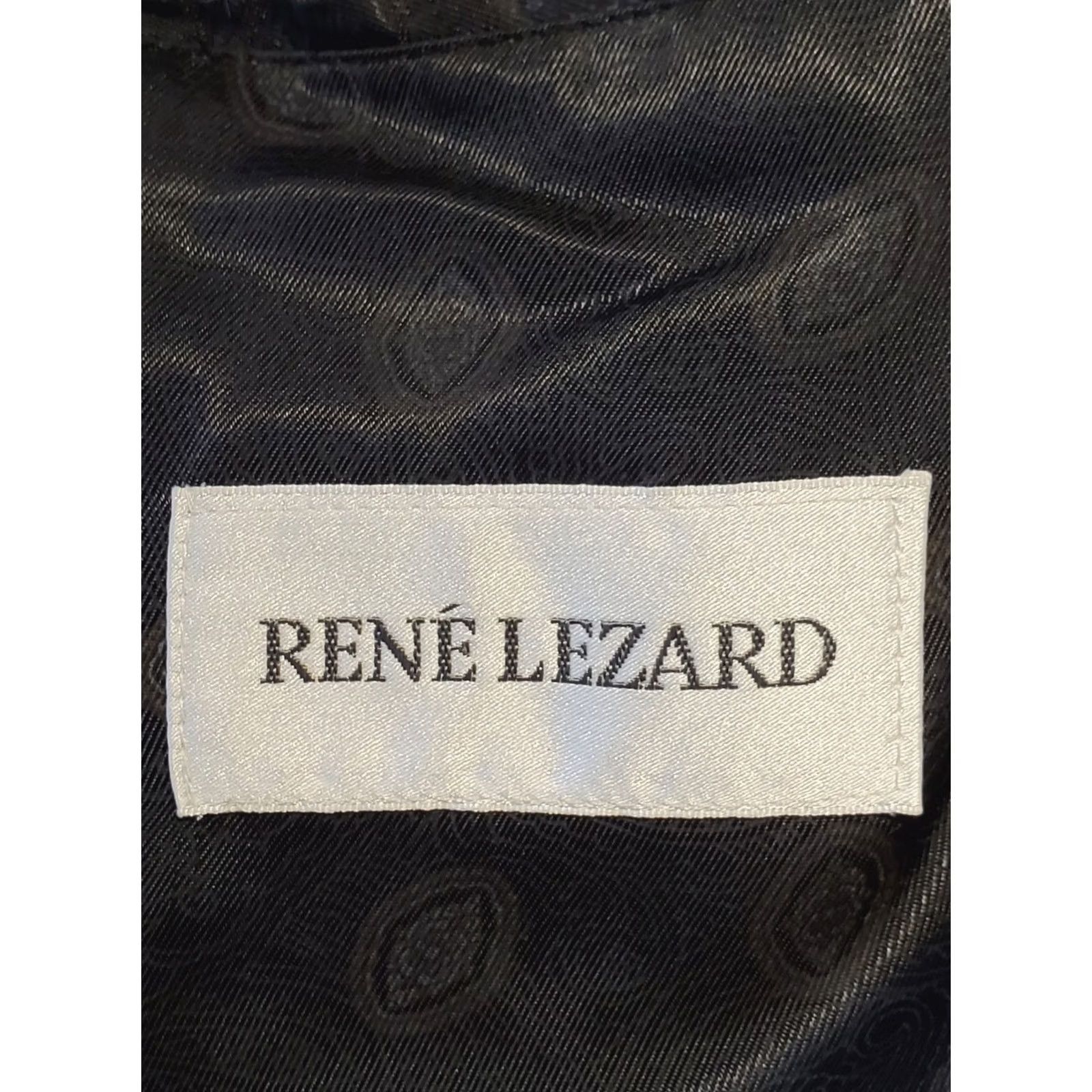 Vintage VINTAGE Rene Lezard Black Cashmere / Wool Toggle Coat Men 42 R Germany Coat Size US XS / EU 42 / 0 - 7 Thumbnail