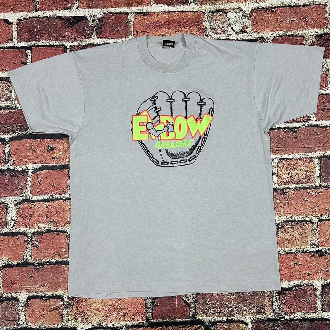 Vintage Vintage Elbow Greasers Baseball Glove T Shirt Single Stitch Size US XL / EU 56 / 4 - 1 Thumbnail
