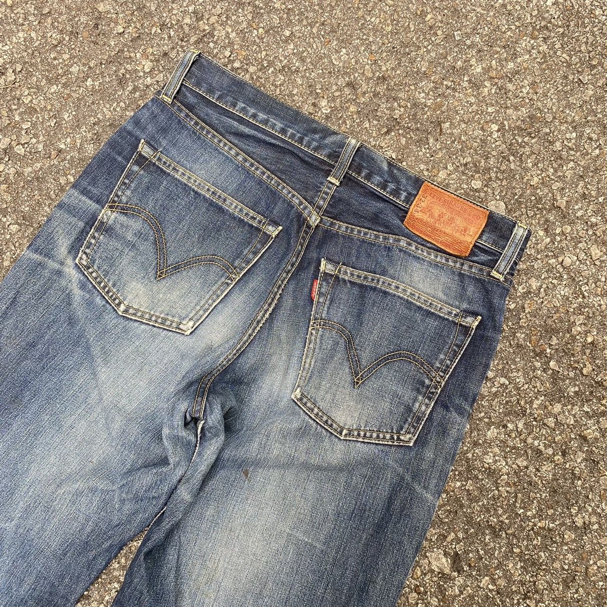 Levi's Vintage Levi's 502 Distressed Faded Jeans Non Selvedge Size US 32 / EU 48 - 10 Thumbnail