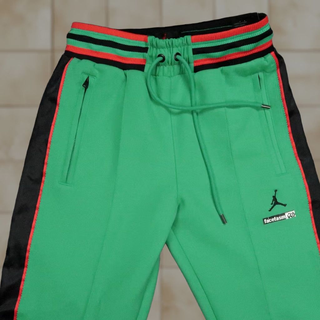 Jordan Brand Nike Jordan Facetasm Why Not Sweatpants NWT Mens Small Green Track Pants Size US 29 - 1 Thumbnail