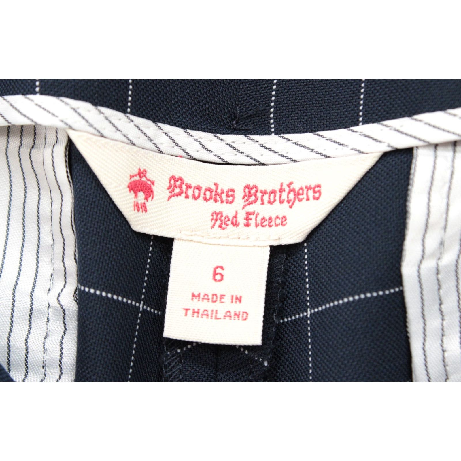 Brooks Brothers Brooks Brothers Red Fleece Pants Woman’s Size 6 Navy Wool Blend Career Old Money Size 28" / US 6 / IT 42 - 7 Thumbnail