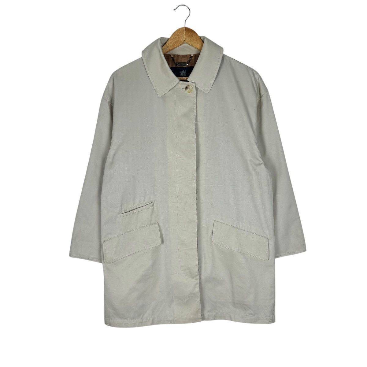 Aquascutum 🌟AQUASCUTUM LONDON OVERCOAT JACKET Size S / US 4 / IT 40 - 3 Thumbnail