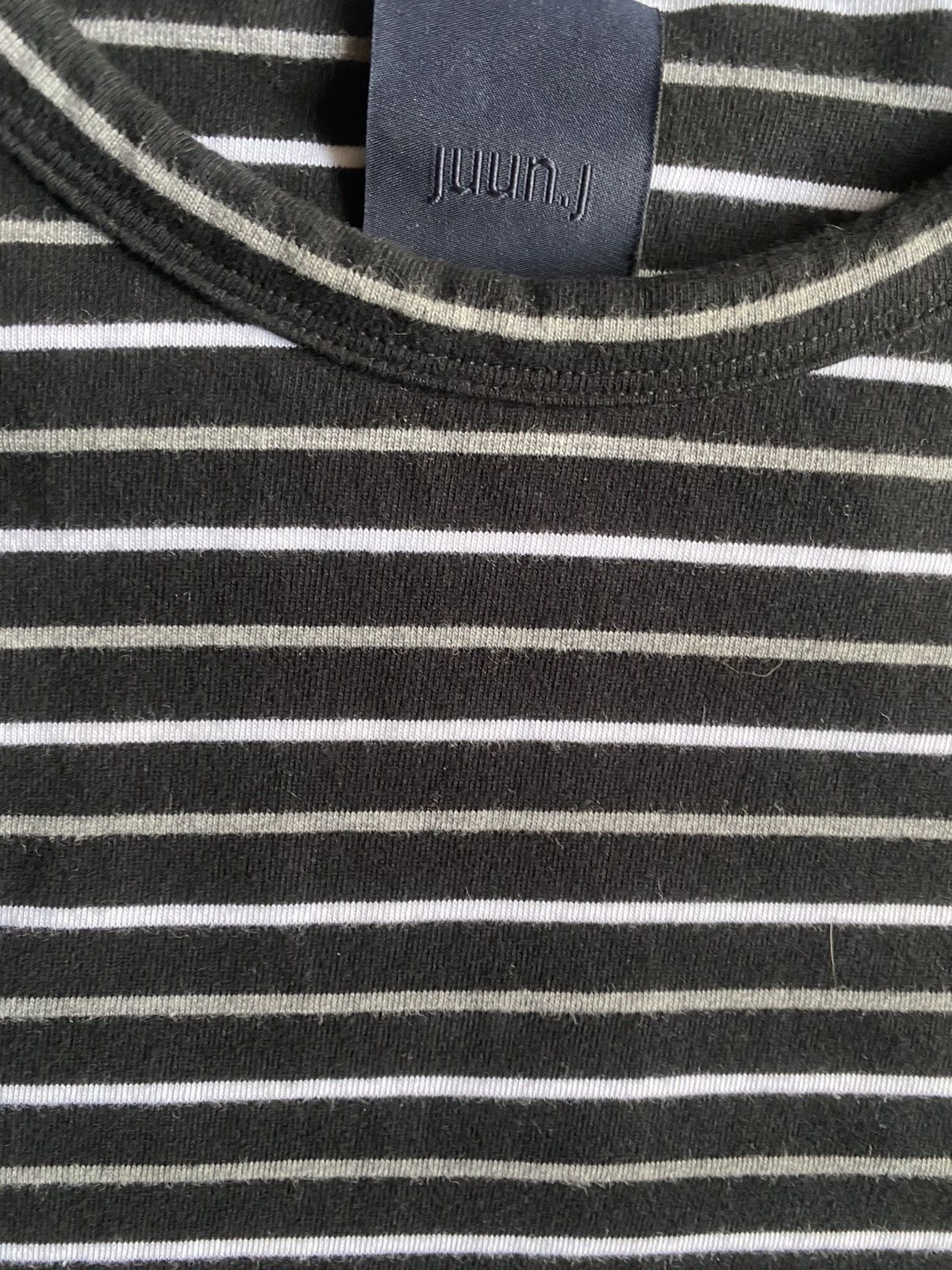 Juun.J SS 2022 “You Get Off” Embroidered Oversized Stripes L/S Size US L / EU 52-54 / 3 - 5 Thumbnail