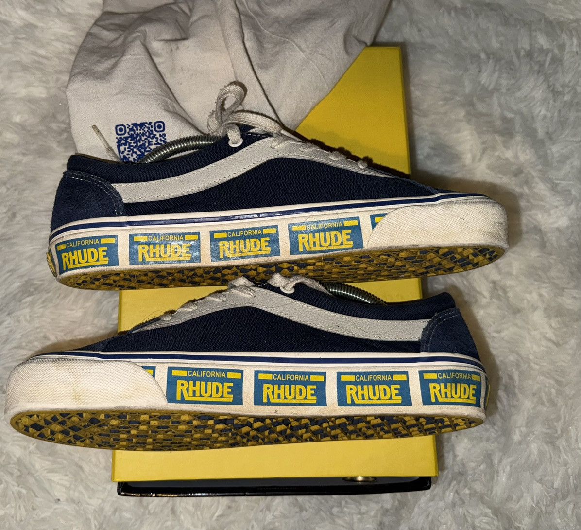 Rhude × Vans Rhude x Vans Bold Ni Plate/Blue Size US 9 / EU 42 - 2 Thumbnail