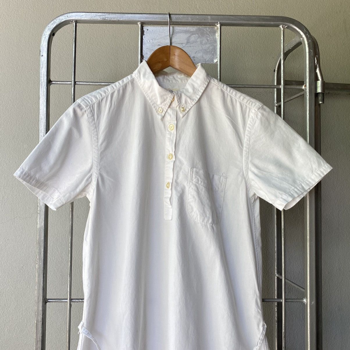 Orslow Orslow White Collared Button Dress Size XS / US 0-2 / IT 36-38 - 6 Thumbnail