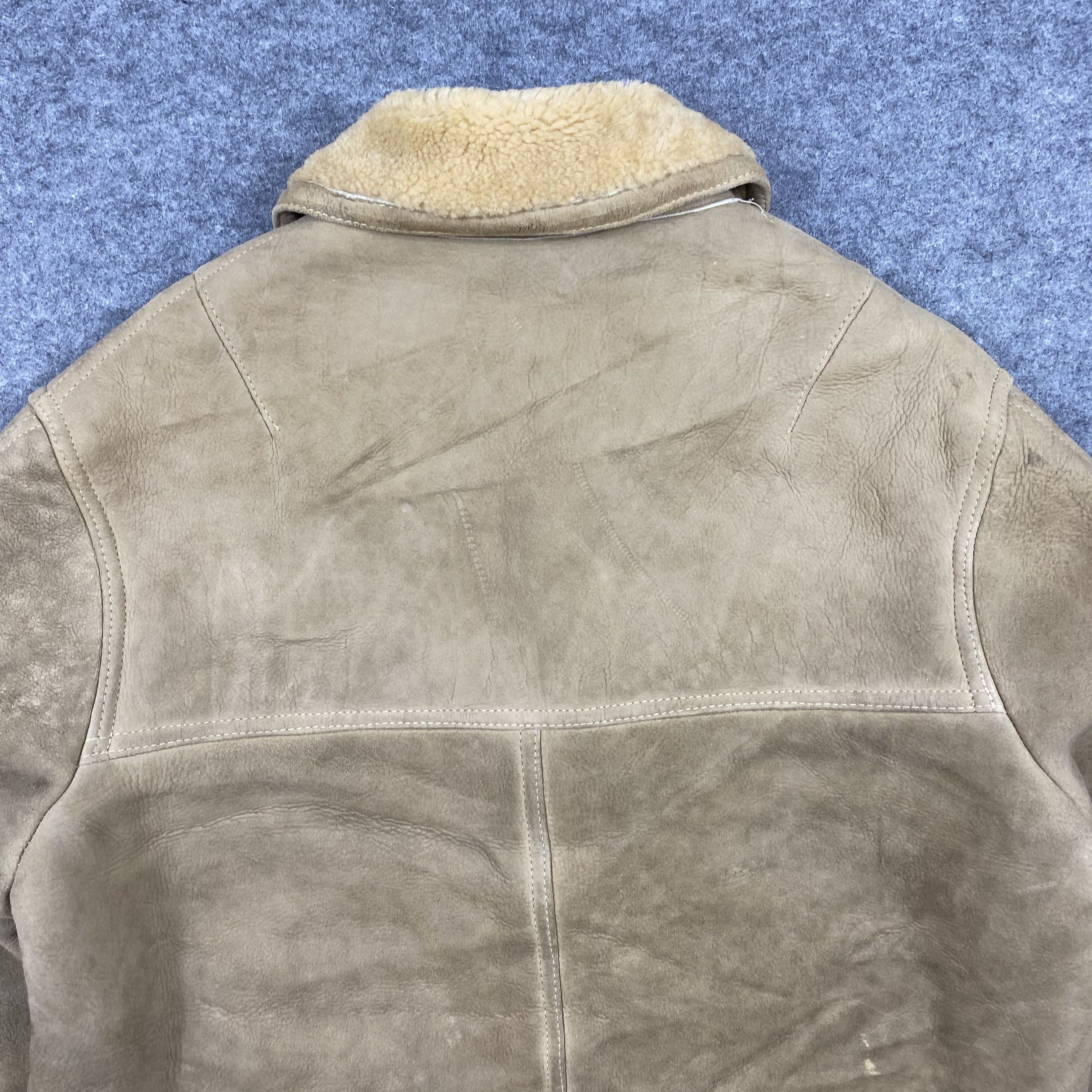 Abercrombie & Fitch VINTAGE 80s ABERCROMBIE & FITCH LEATHER JACKET-J641 Size US L / EU 52-54 / 3 - 11 Thumbnail
