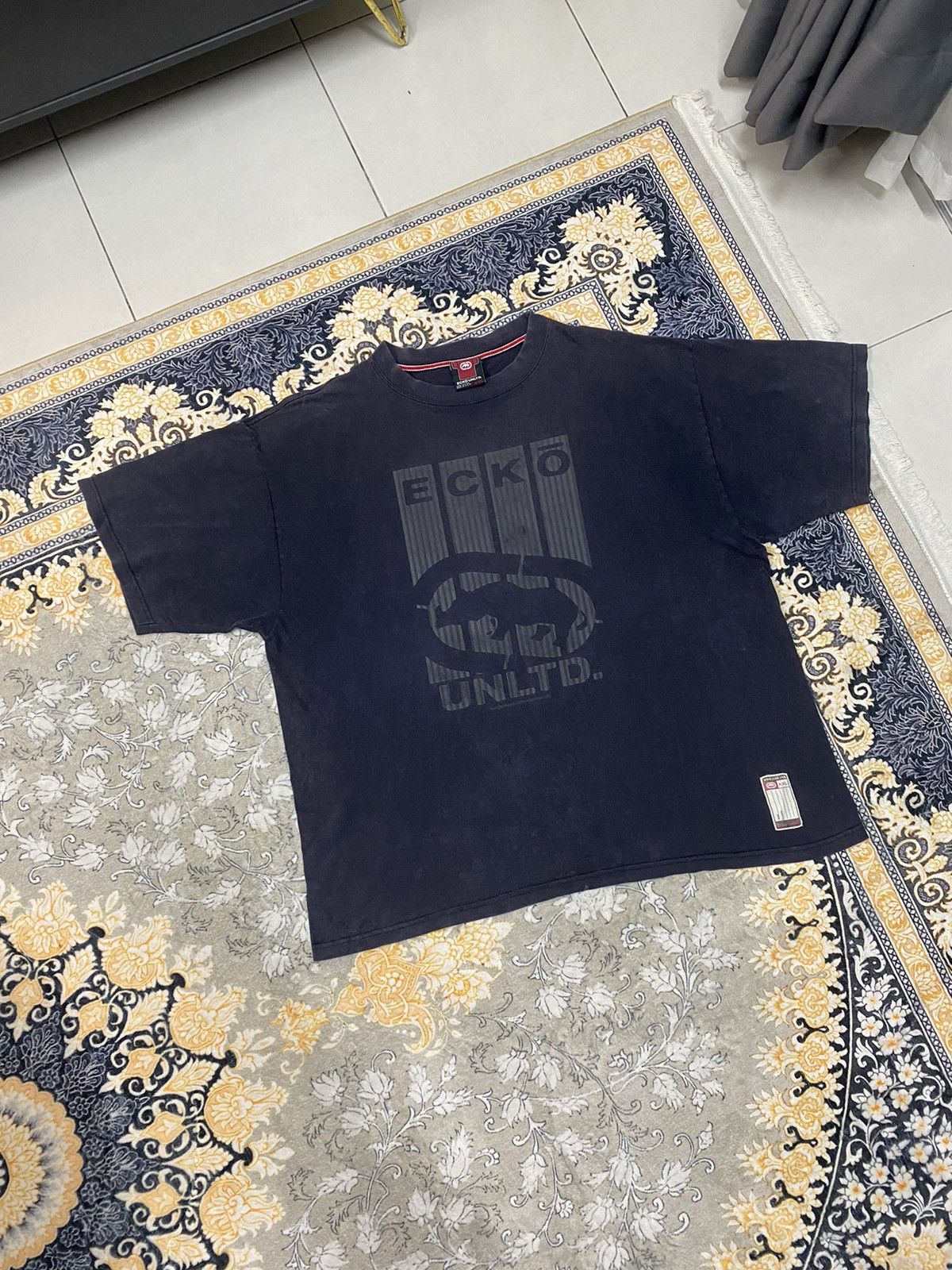 Ecko Unltd. × Vintage VINTAGE ECKO UNLTD CORE SKATEBOARDS 00s RARE TEE Size US XXL / EU 58 / 5 - 1 Thumbnail
