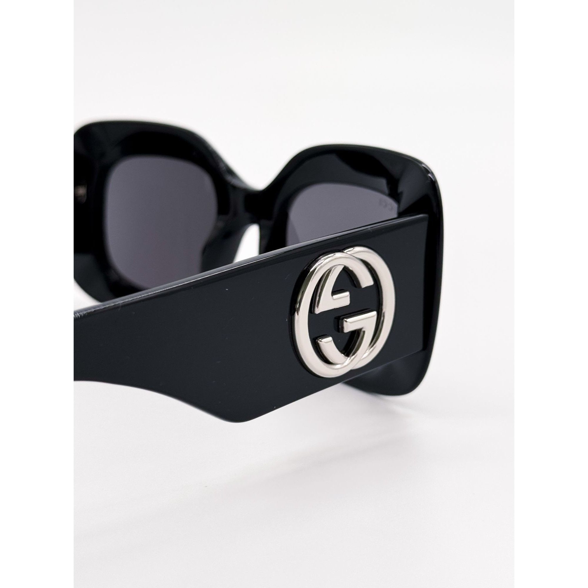 Gucci NEW GUCCI SUNGLASSES GG1695S 001 BLACK SQUARE WOMEN GUCCI Size ONE SIZE - 6 Thumbnail