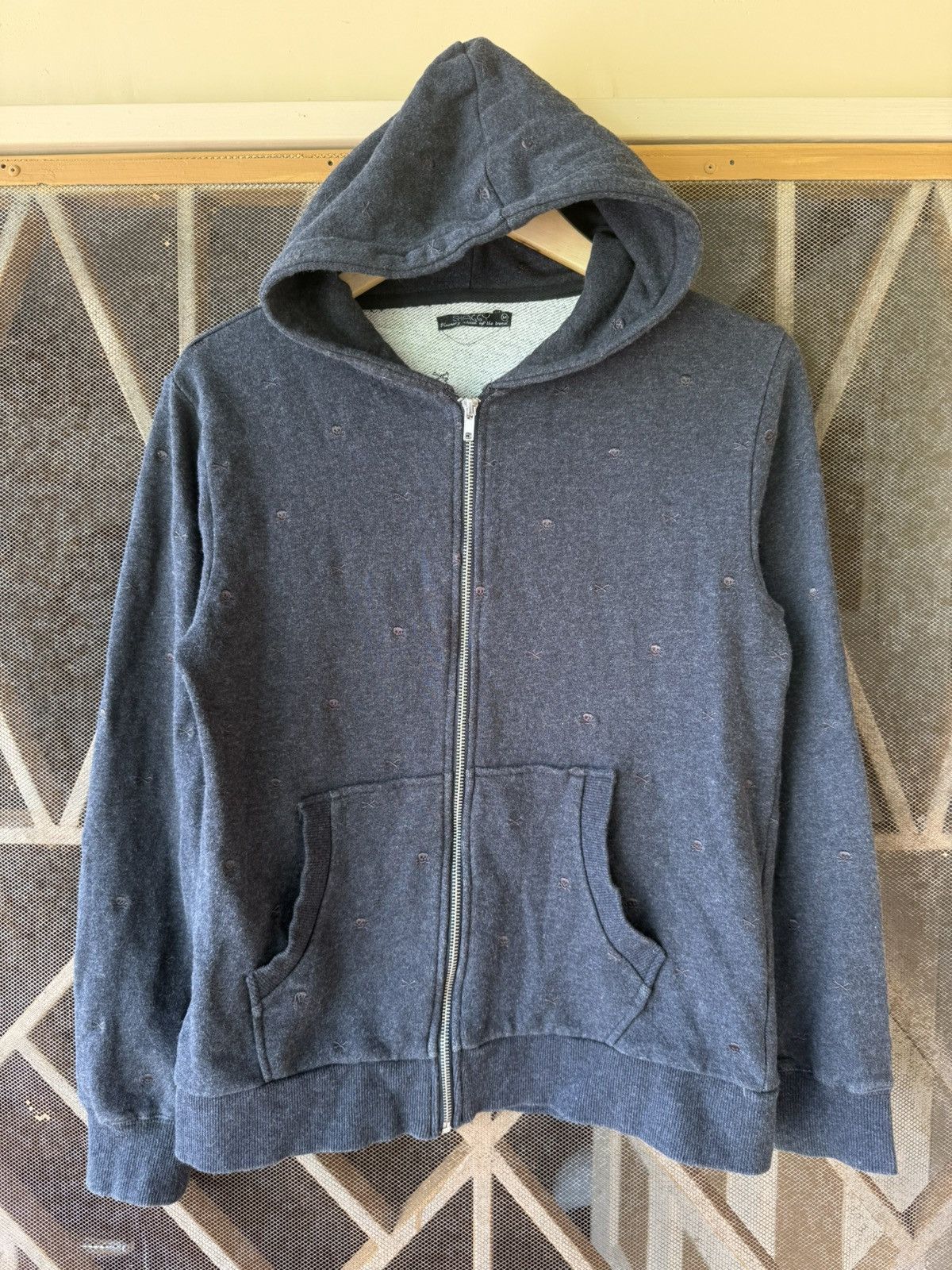 Japanese Brand Shaggy japanese style hoodie mini skull Size US M / EU 48-50 / 2 - 3 Thumbnail