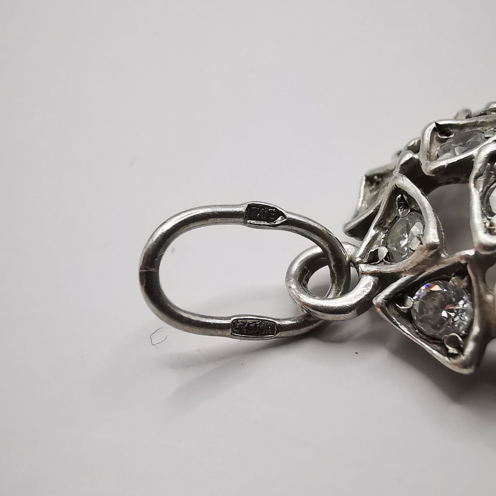 Vintage Vintage Pendant 925 Sterling Silver Jewelry 4,30g Size ONE SIZE - 6 Thumbnail